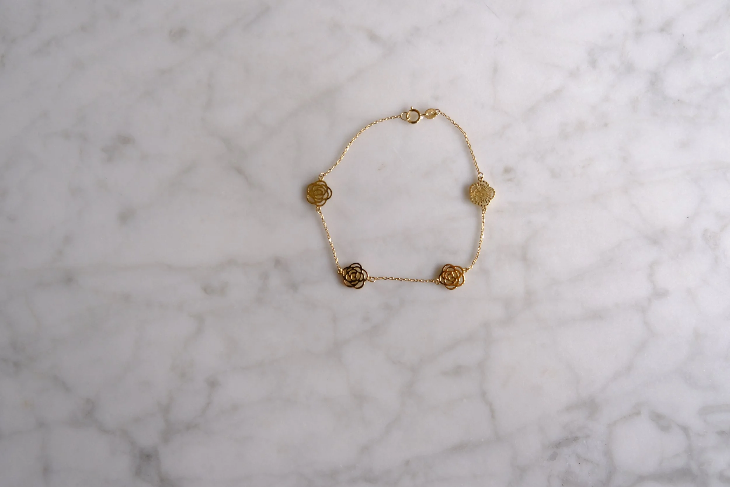 Bracelet Rose yellow gold $416 #31 original 2.JPG