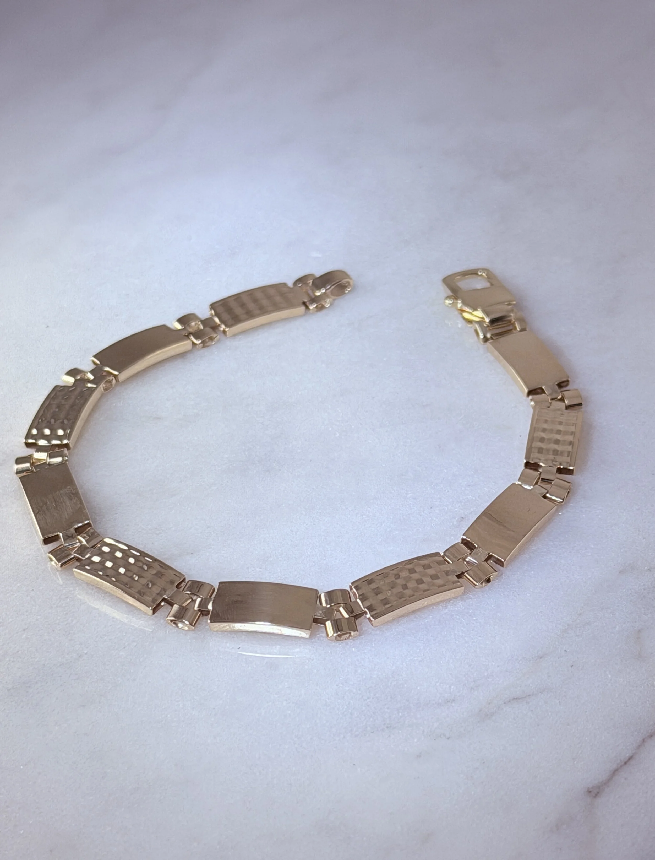 bracelet men fancy italian ttexture $2774 #203.JPG