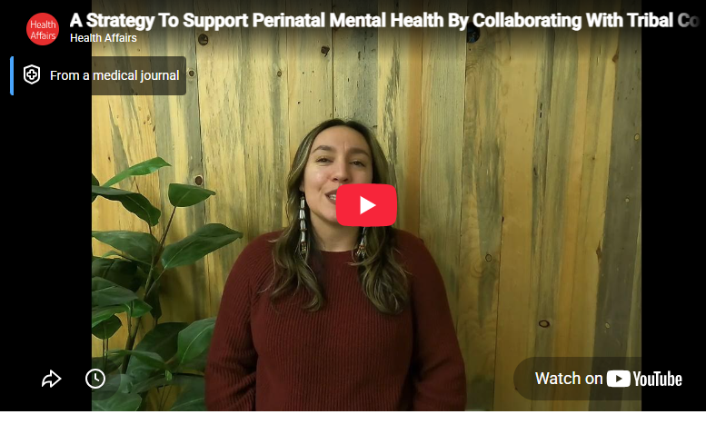 A Strategy To Support Perinatal Mental Health By Collaborating With Tribal Communities In Montana