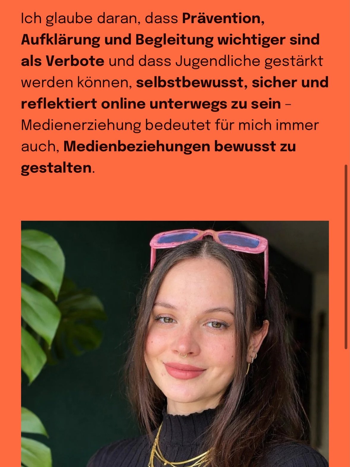 Meine Website ist live 🖥️✨Ein gro&szlig;er Moment f&uuml;r mich!!
Ein Ort f&uuml;r alle, die Kinder &amp; Jugendliche sicher und selbstbewusst durch die digitale Welt begleiten und sie wirklich VERSTEHEN wollen.

Hier findest du:
💡 verst&auml;ndlic