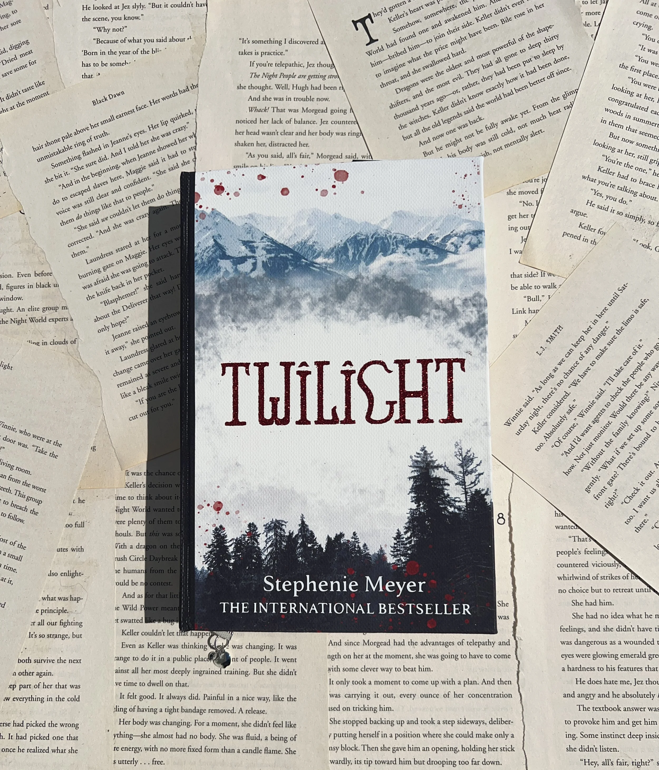 Twilight by Stephenie Meyer | Special Edition, Handmade, Rebound Book