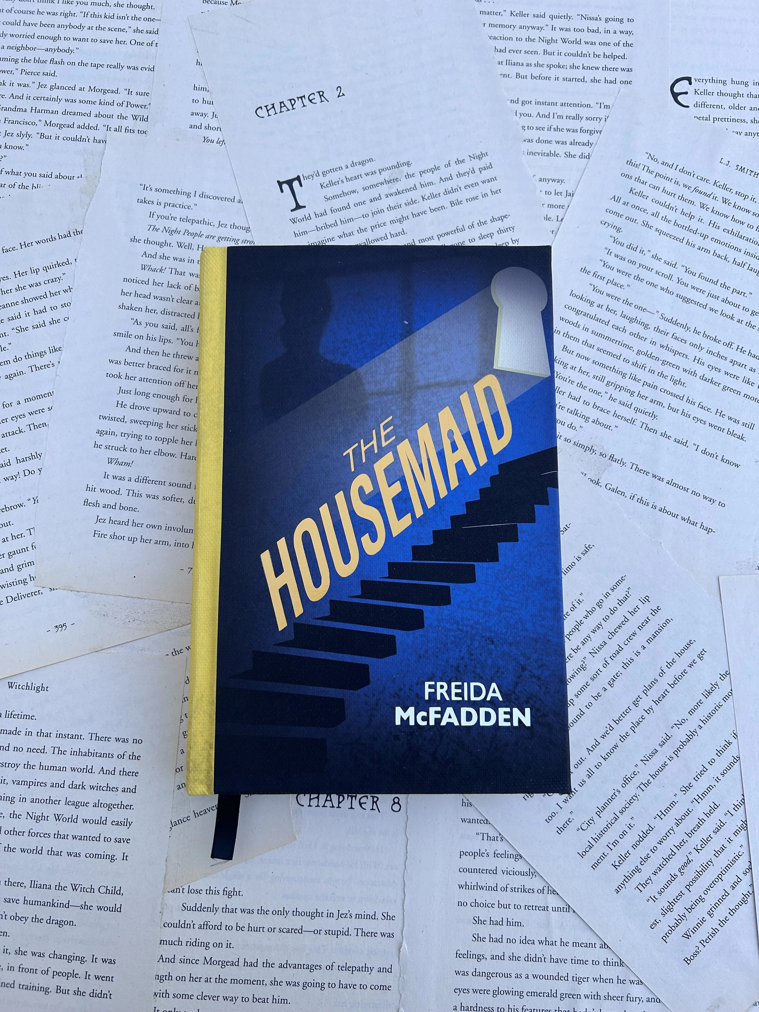 The Housemaid by Freida McFadden | Special Edition, Handmade, Rebound Book