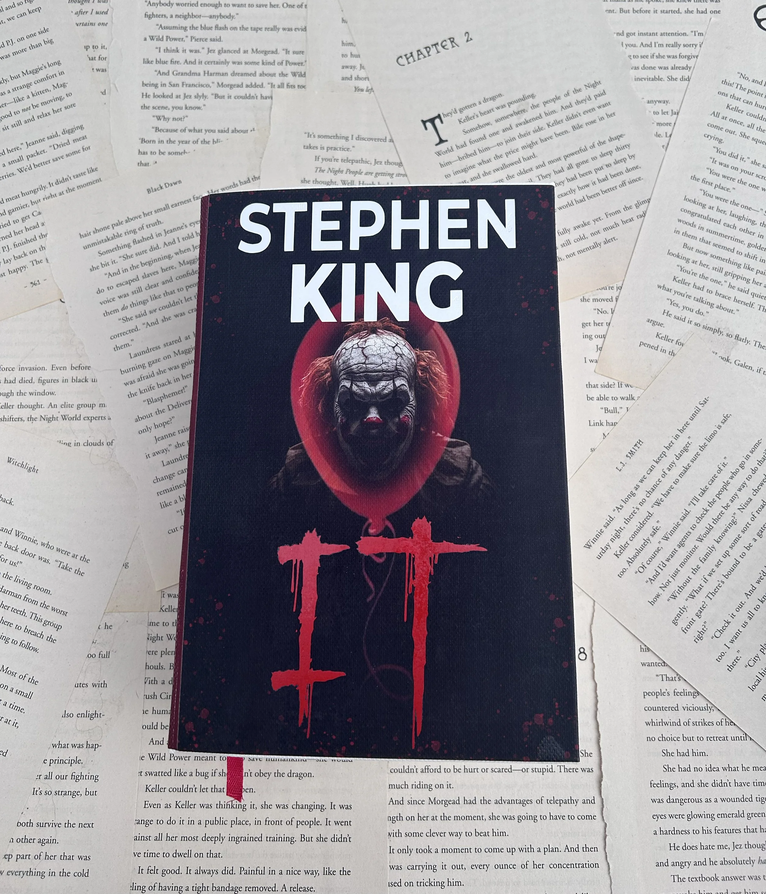 It by Stephen King | Special Edition, Handmade, Rebound Book