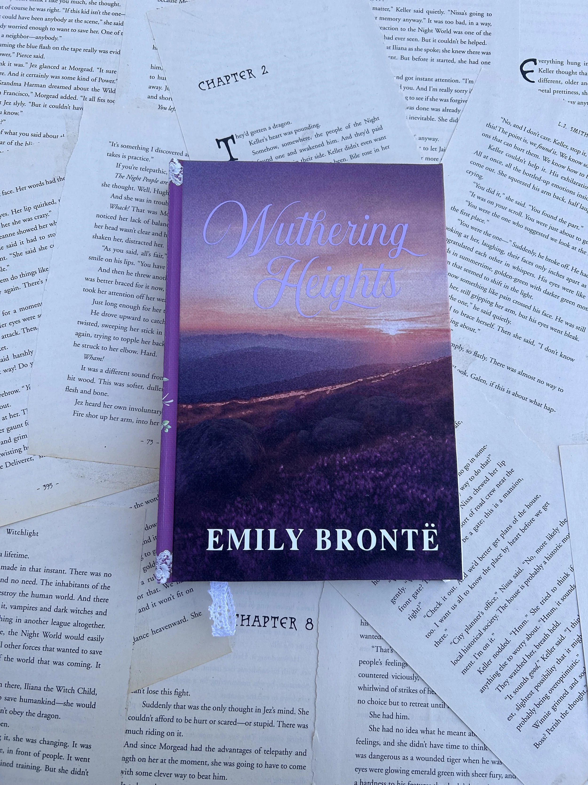 Wuthering Heights by Emily Brönte | Special Edition, Handmade, Rebound Book