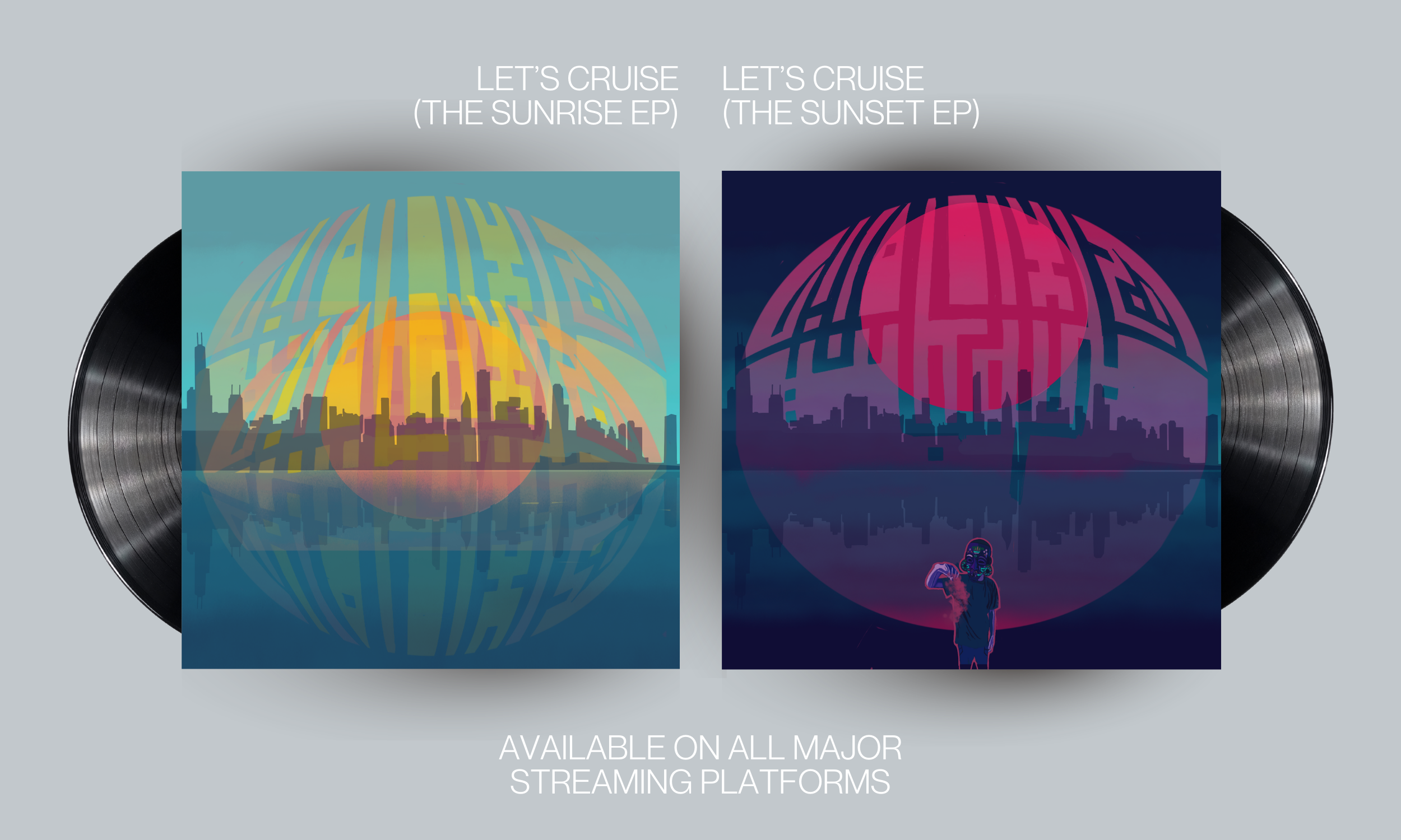 Scendsei Lets Cruise Double EP Covers