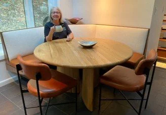 Built banquette + kitchen table