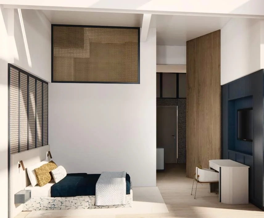 3D visualization of bedroom