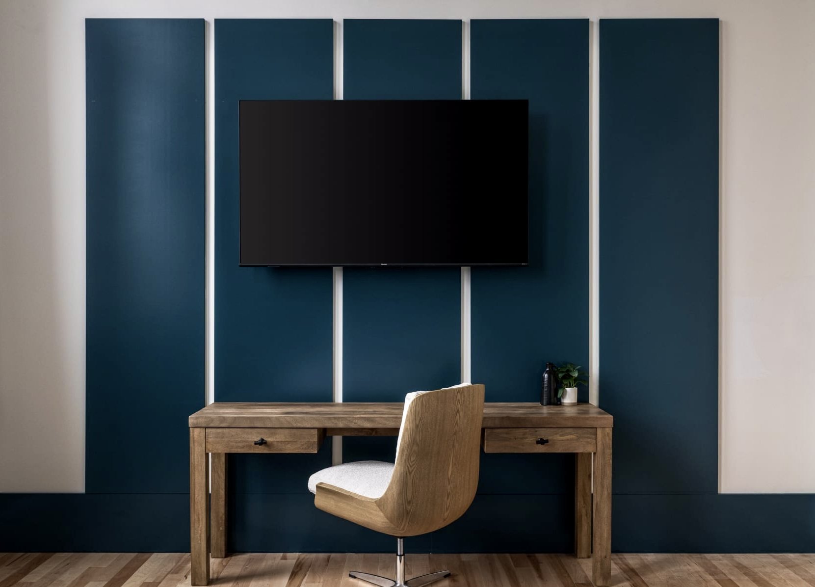 Actual built hotel room design