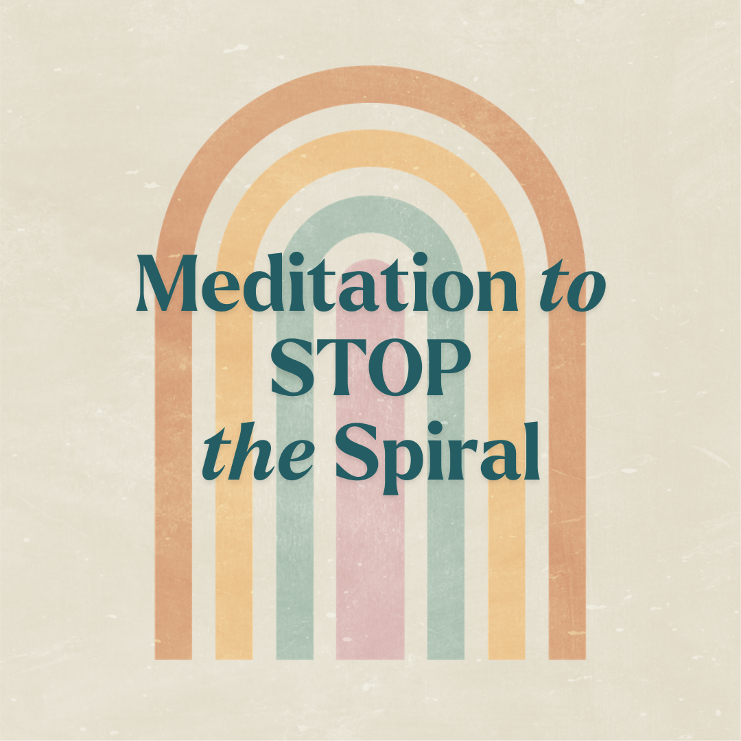 Meditation for overwhelm in PMDD and PMS.