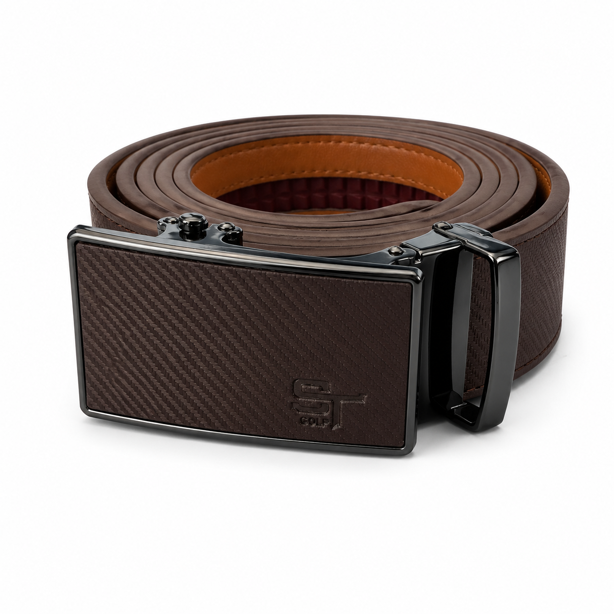 ST Brown Leather Belt