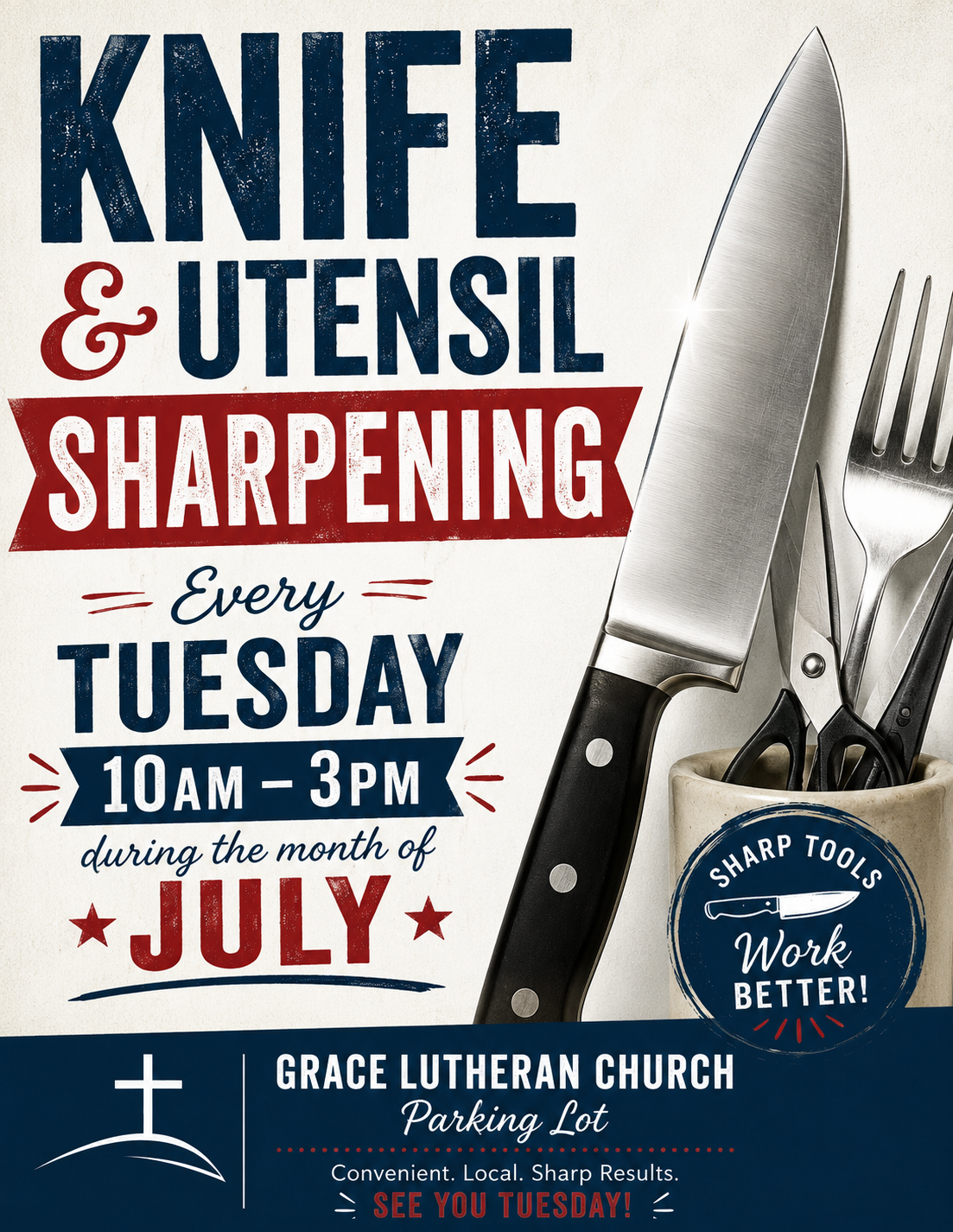 Knife and Utensil Sharpening