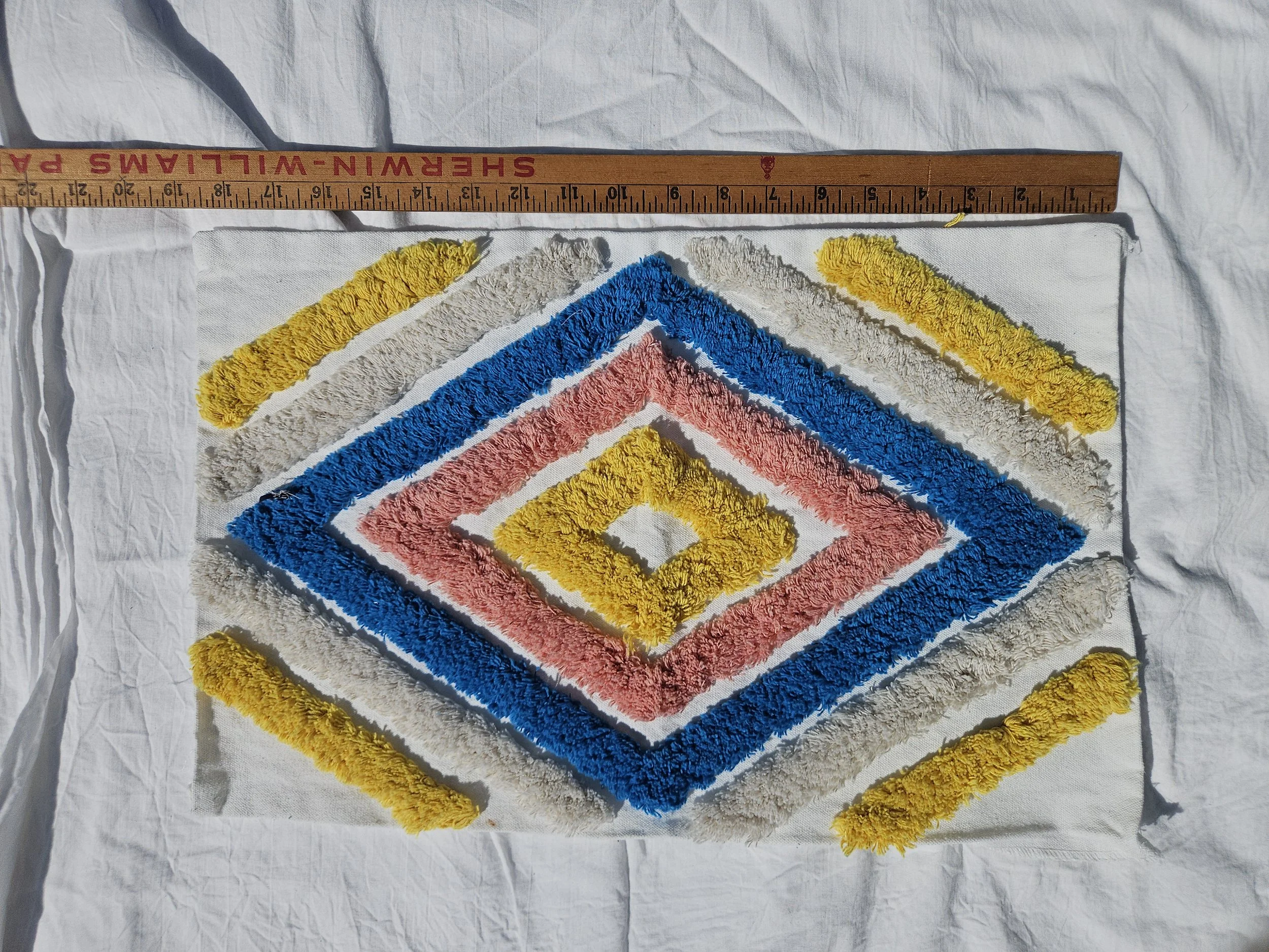 Tufted Geometric Fabric