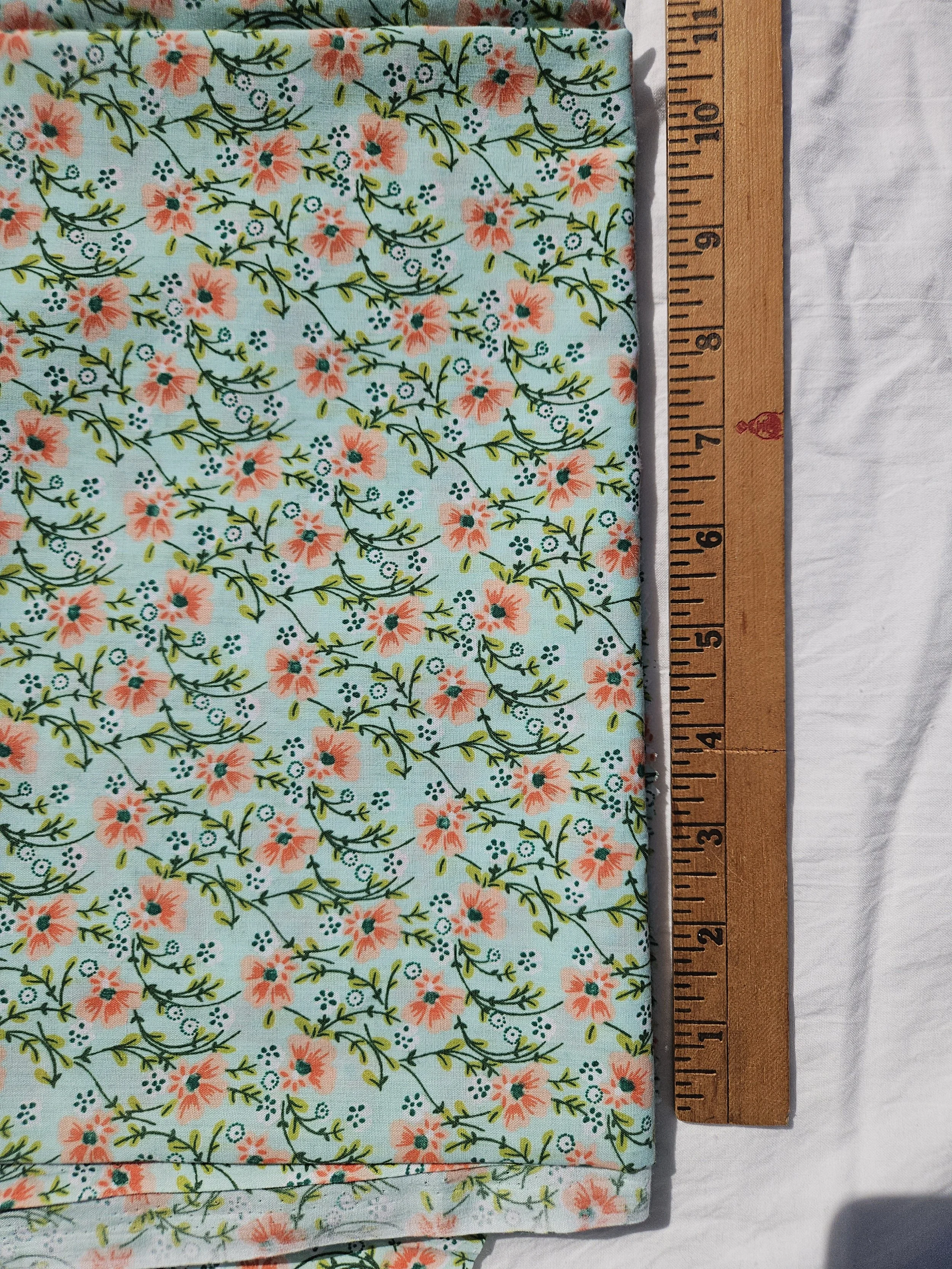 Garden Floral Fabric by the Yard