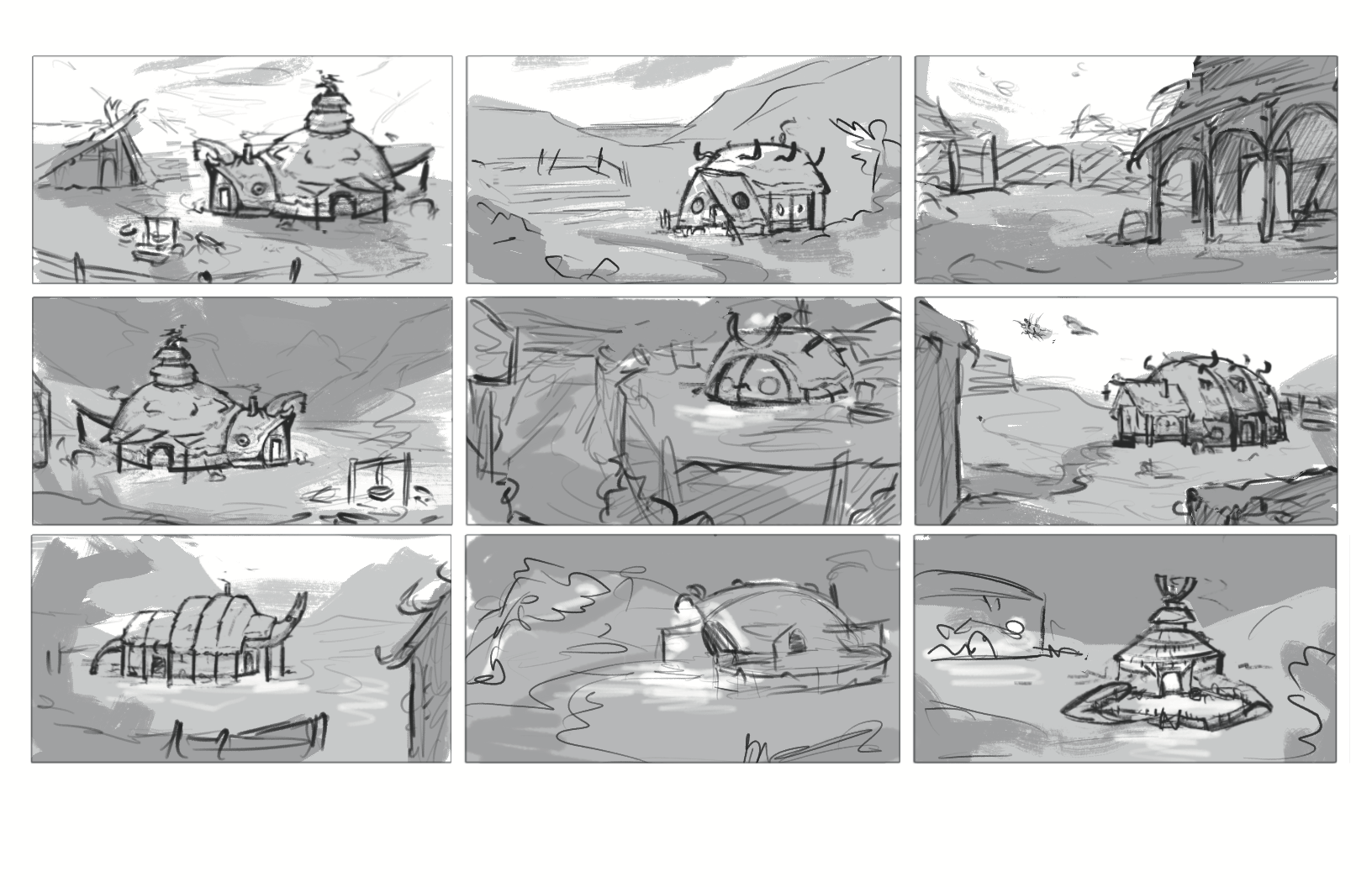 Skalbagge Longhouse Exterior Thumbnails
