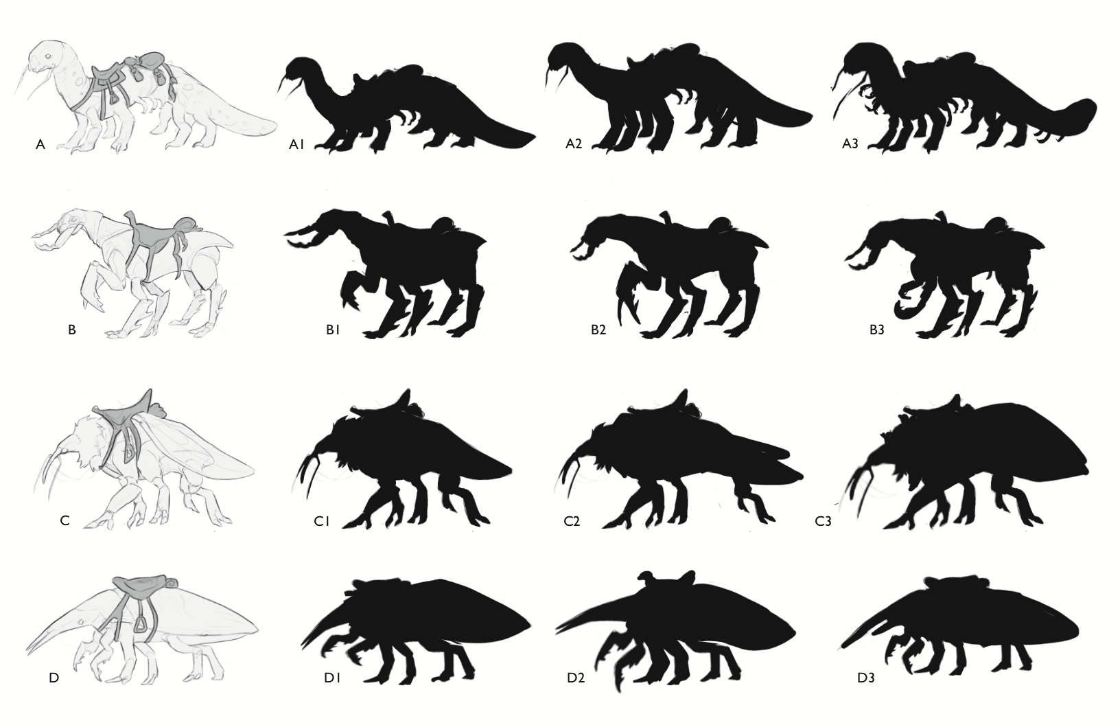 Wexox - Further Silhouette Exploration