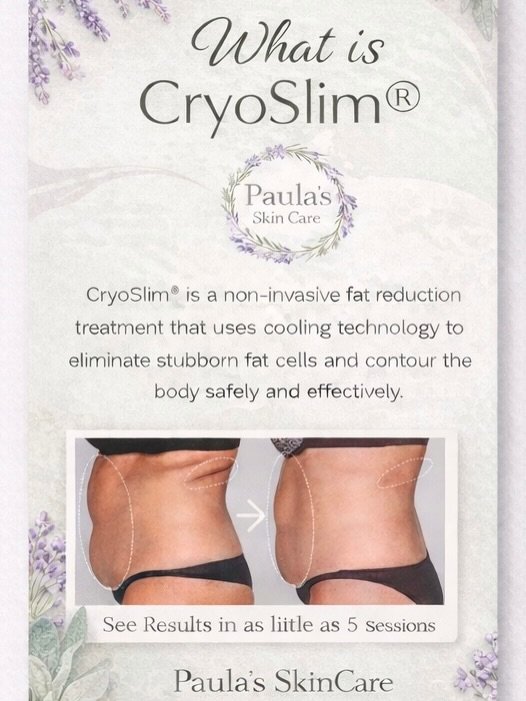 CRYOSLIM: What exactly is it?

Well, are you ready to finally get rid of that stubborn fat that just won&rsquo;t budge? ✨

CryoSlim&reg; is one of our most in-demand treatments for a reason&mdash;this non-invasive technology targets and eliminates fa