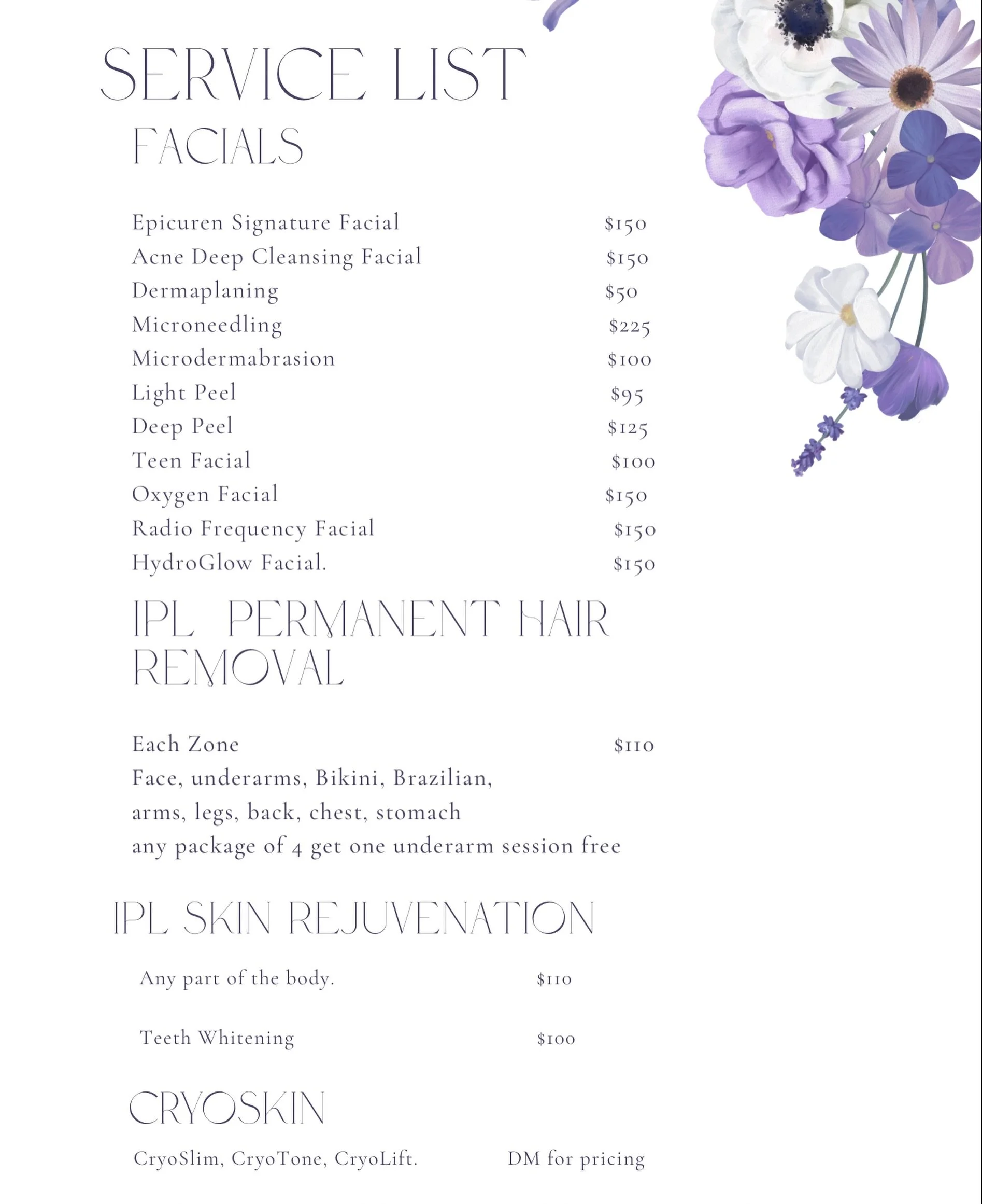 Our 2026 Paula&rsquo;s SkinCare service menu is officially updated! ✨💜 

Thoughtfully curated treatments designed to support healthy, radiant skin at every stage. Because great skin is never a trend&hellip; it&rsquo;s a standard! 

📍Book your appoi
