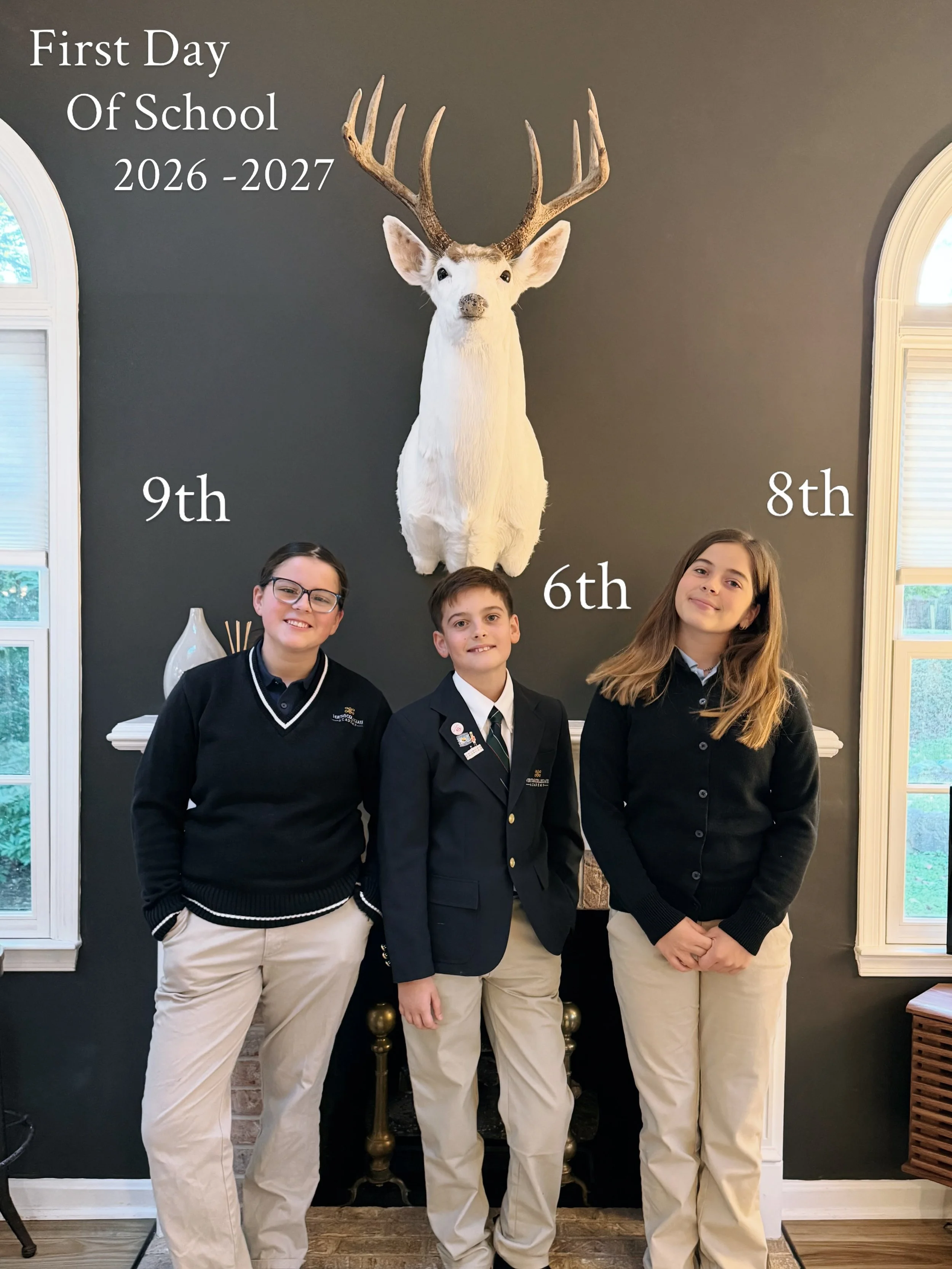 My NARNIANS are back to school today.

Goodbye elementary school&hellip;
Goodbye Passion Kids.
Hello High school and Junior High STUDENTS!

When the Pevensies reigned in Narnia there came a day when they were hunting the elusive and legendary white s
