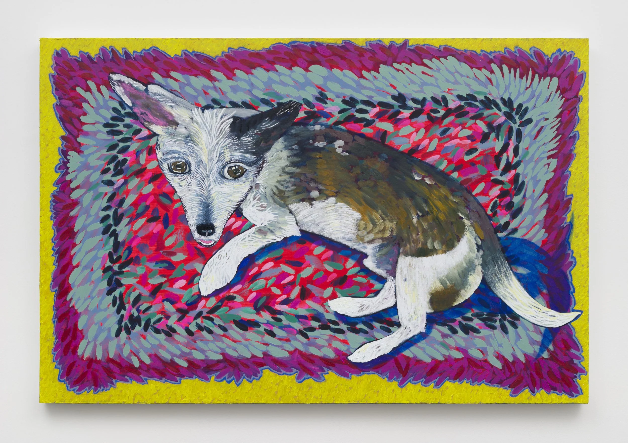 Mars at the Door, 2024
Oil on linen
24 x  36 inches
Photo courtesy Charles Benton.