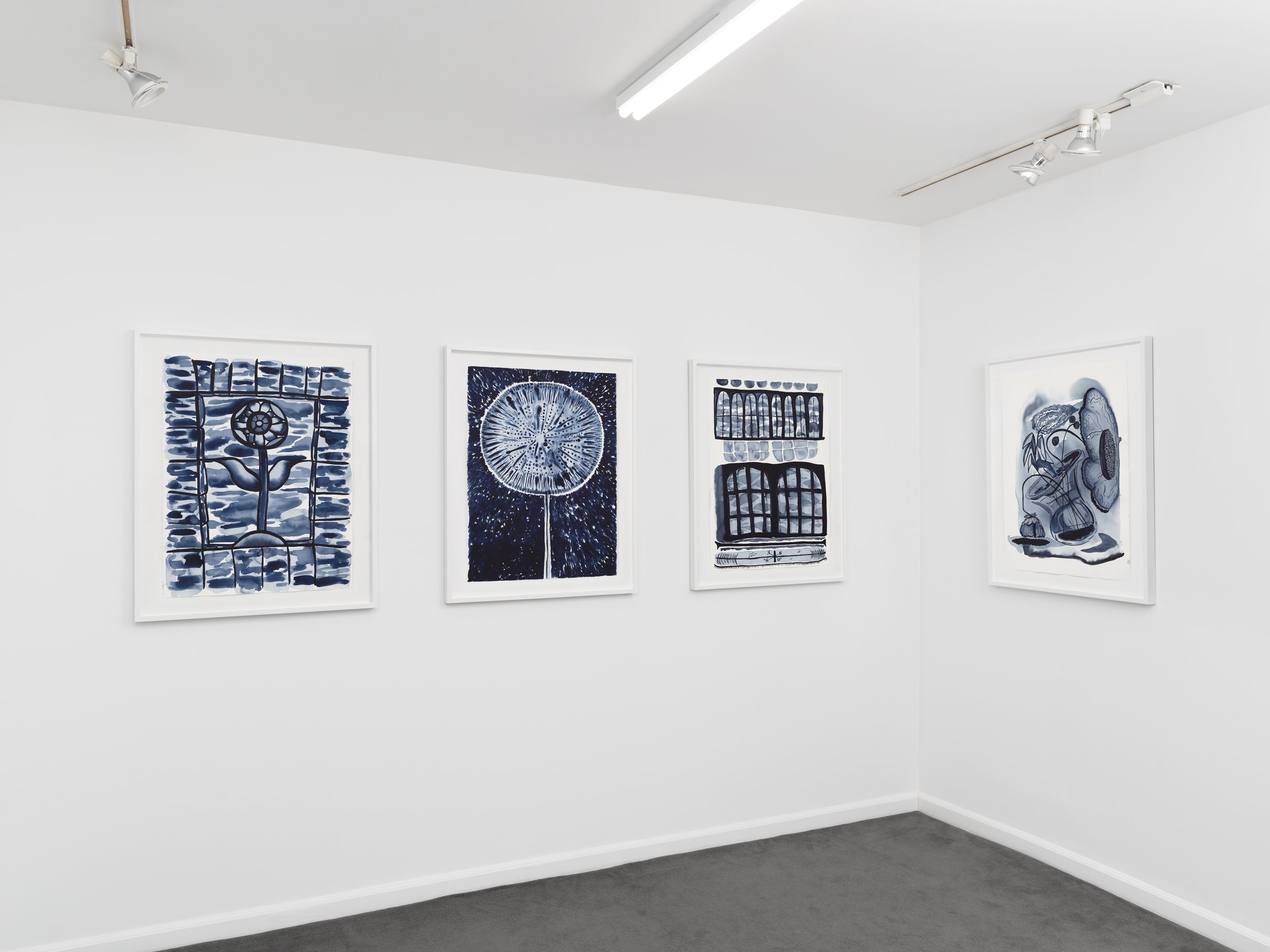 Installation View, True Blue