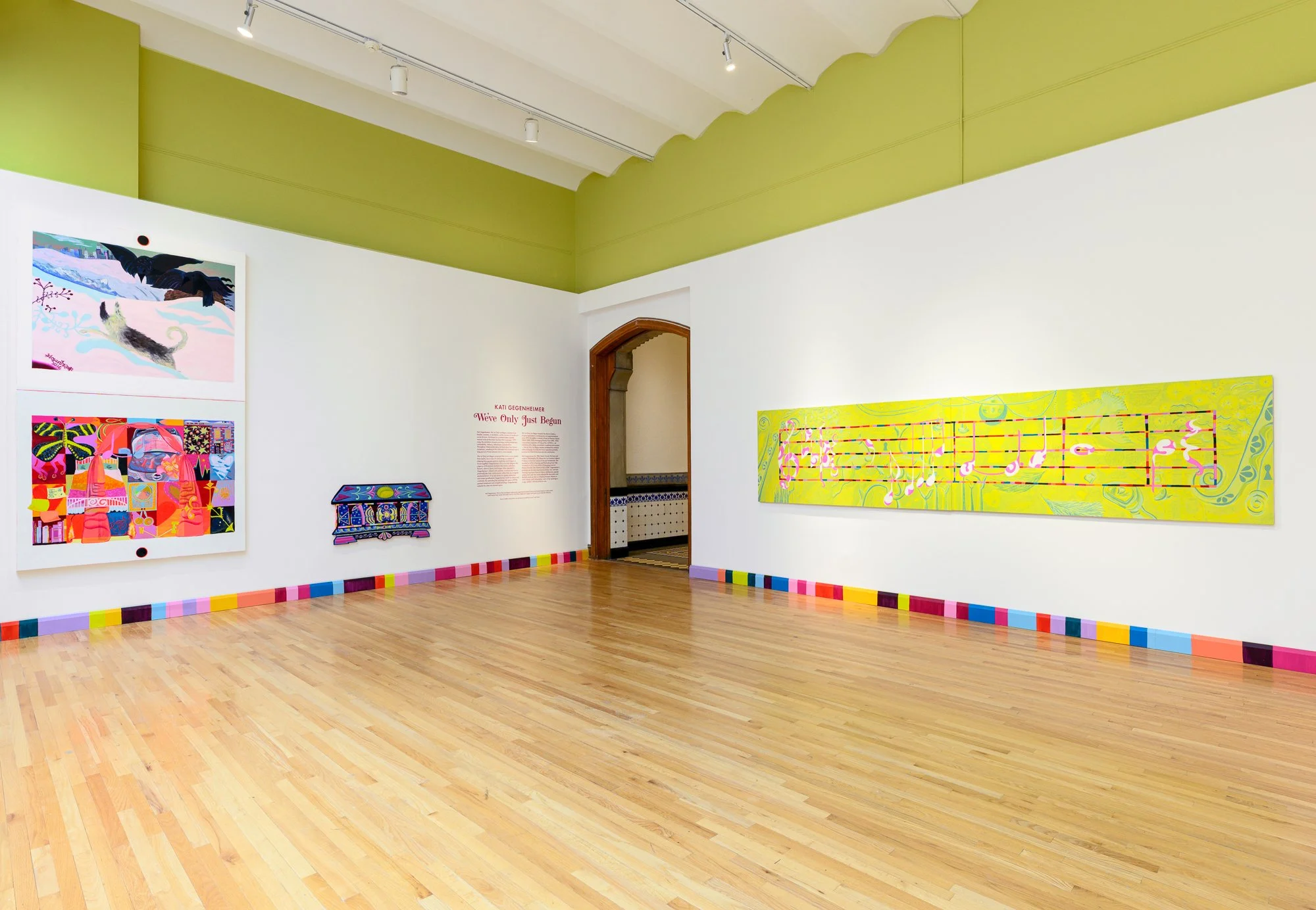 Installation view, We've Only Just Begun