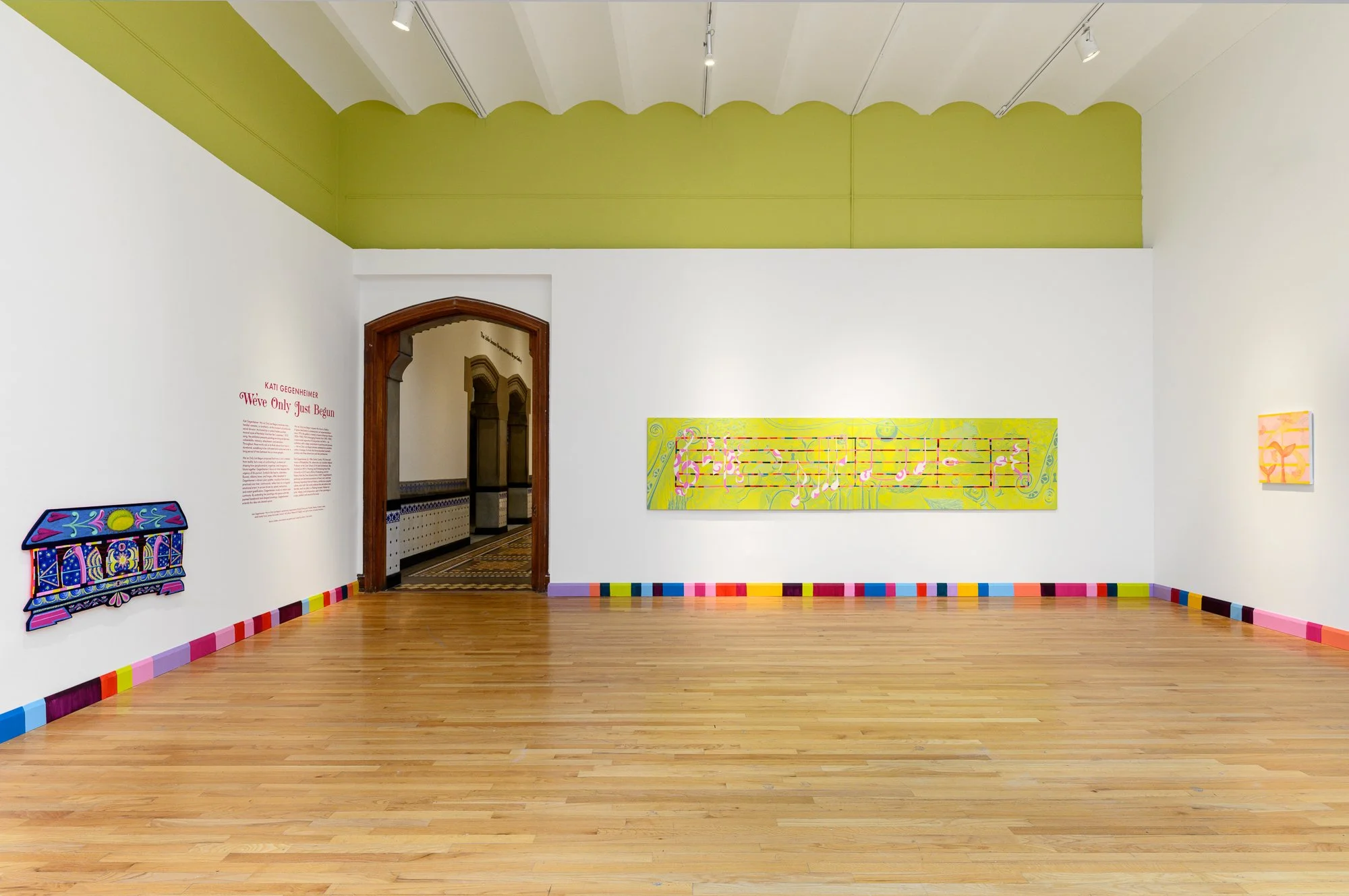 Installation view, We've Only Just Begun