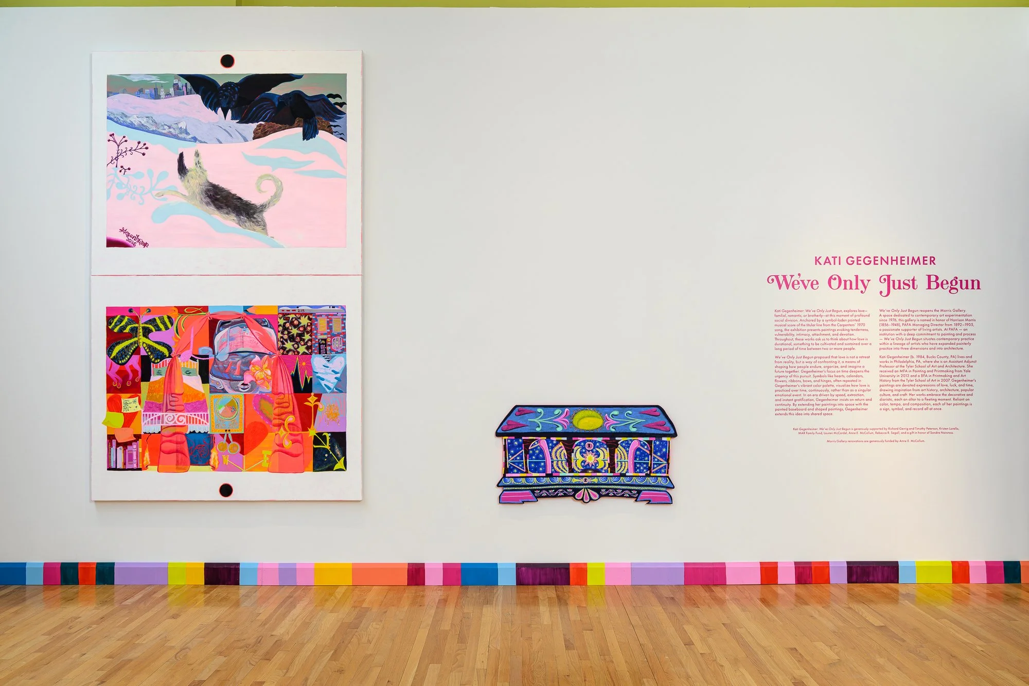 Installation View, We've Only Just Begun