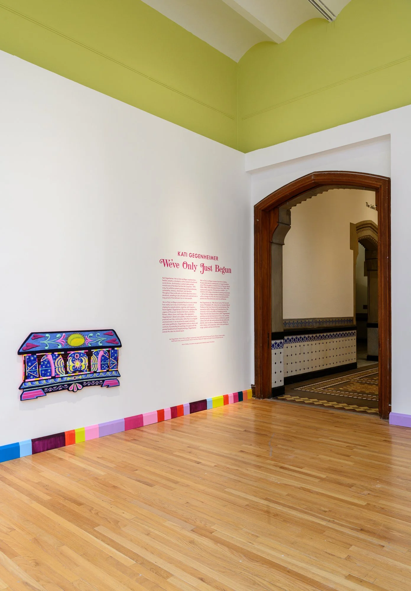 Installation view, We've Only Just Begun