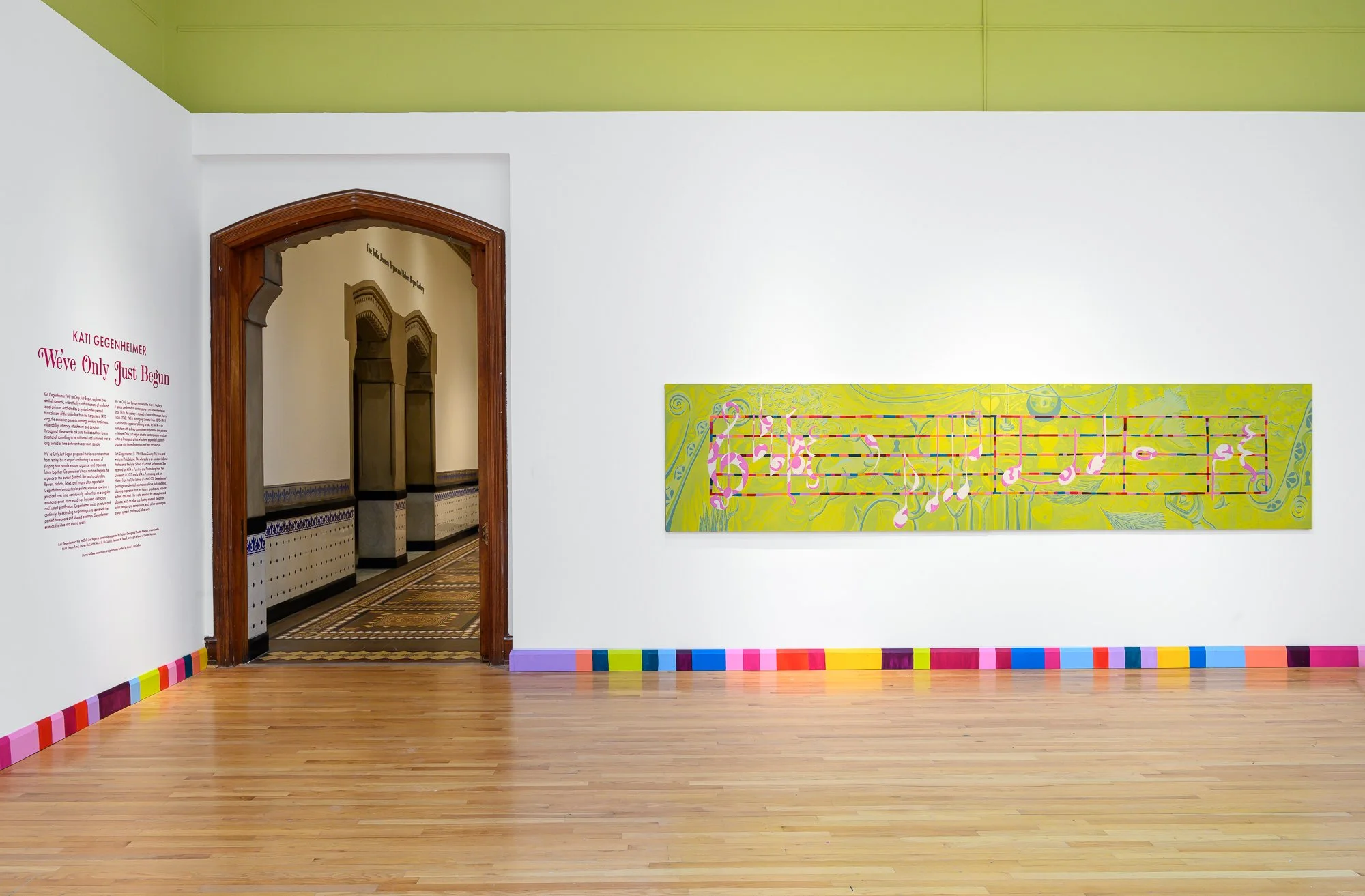Installation view, We've Only Just Begun