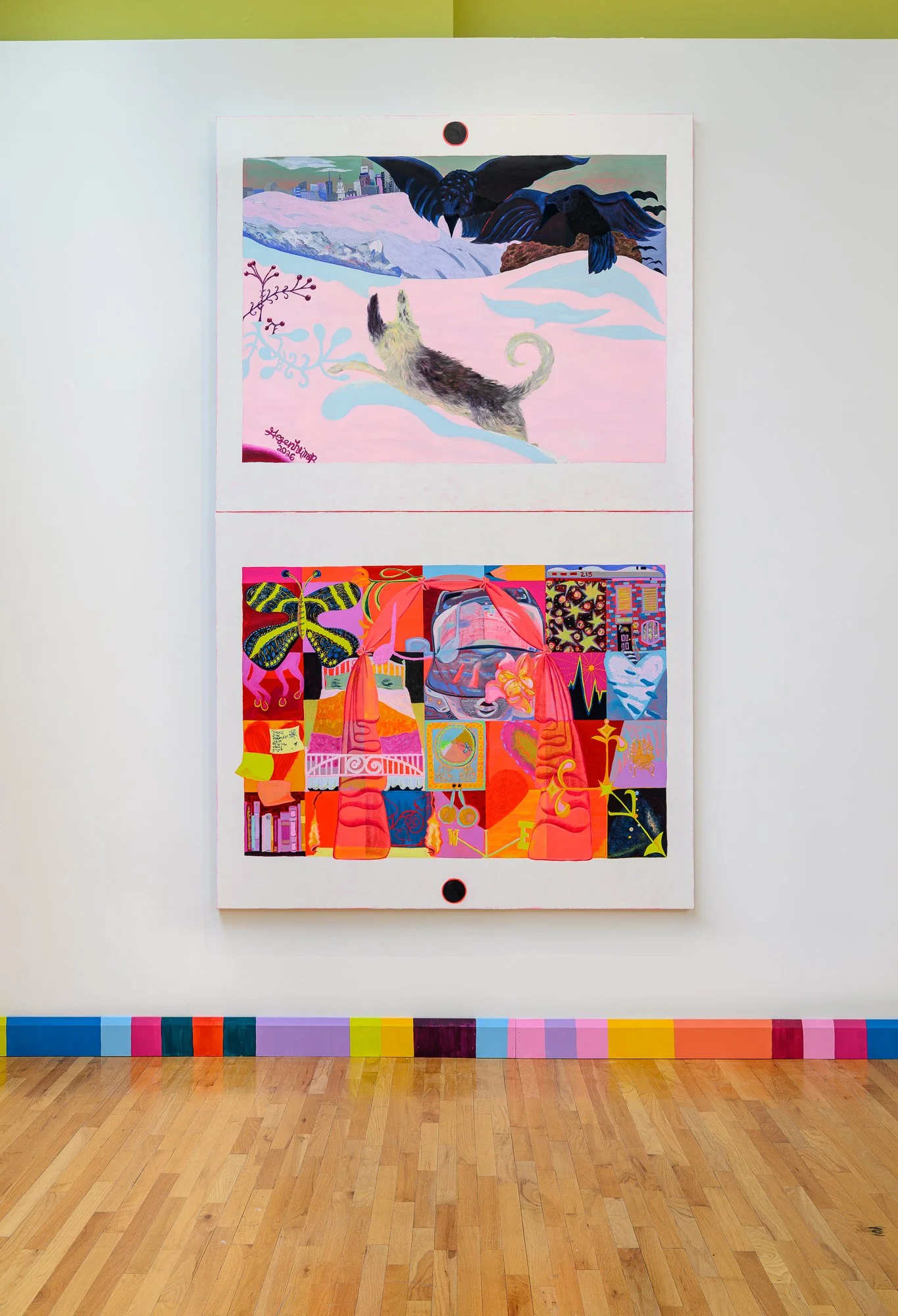 Installation view, We've Only Just Begun