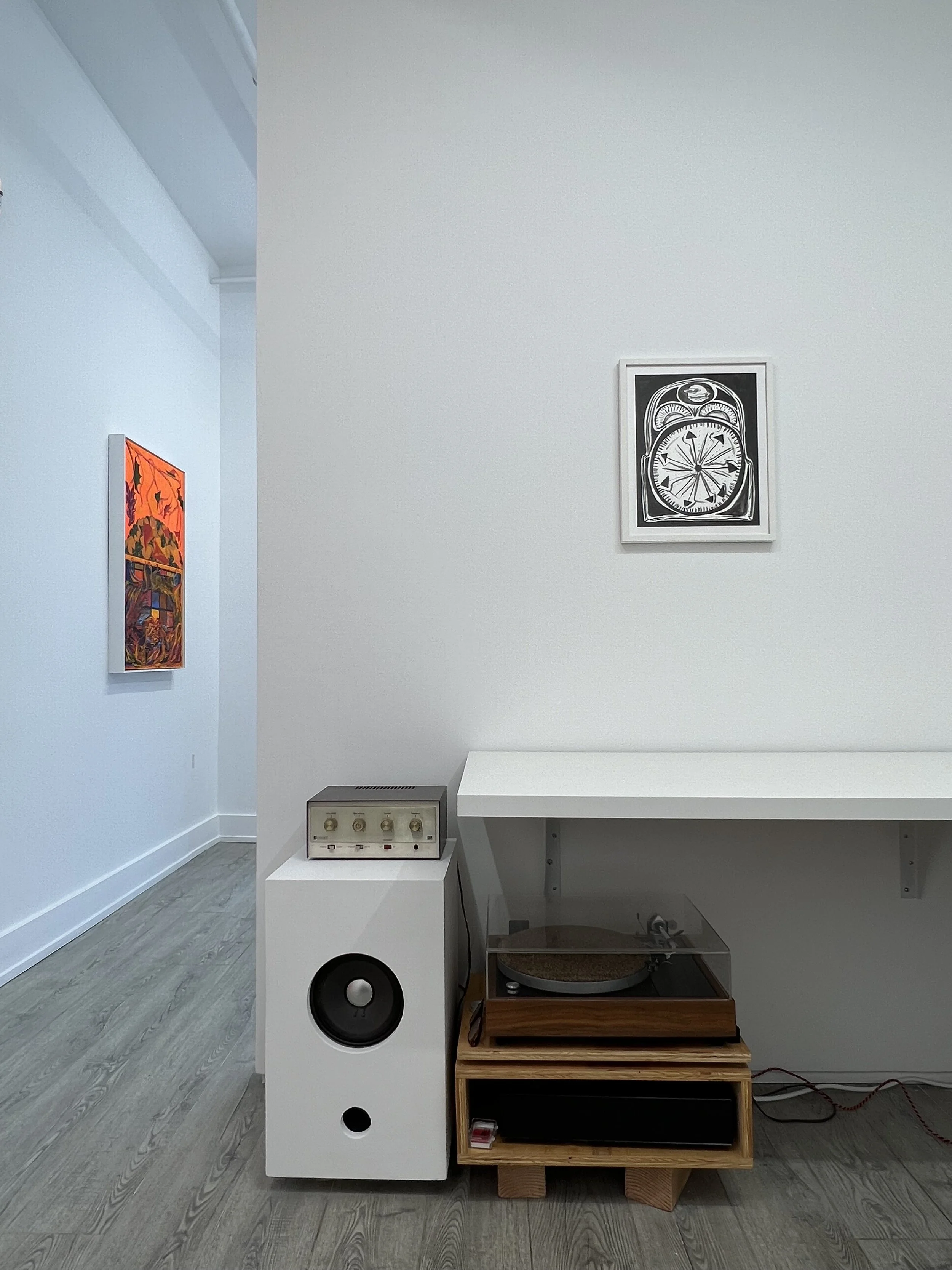 Installation view, Kati Gegenheimer at North Orange