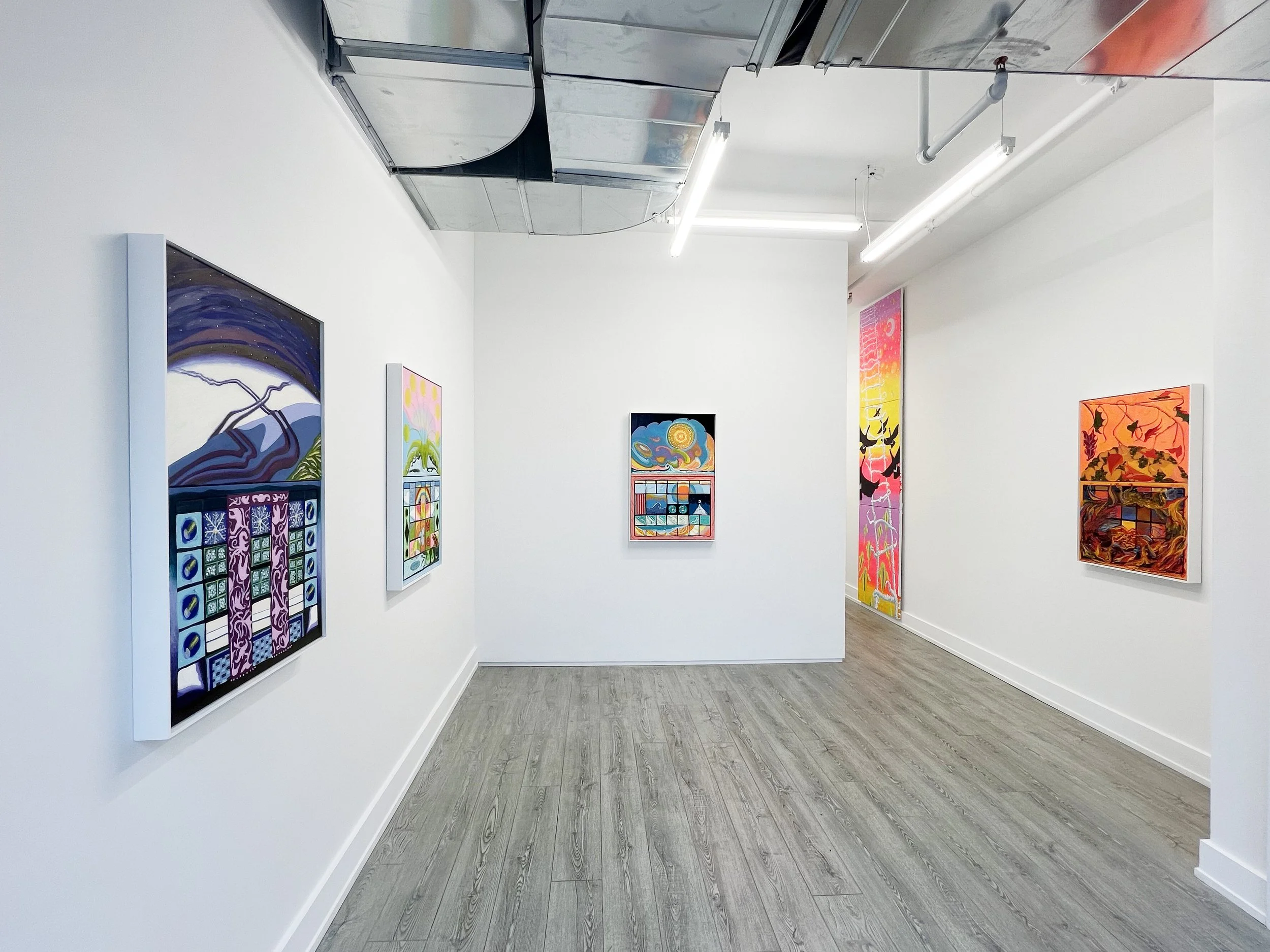 Installation view, Kati Gegenheimer at North Orange