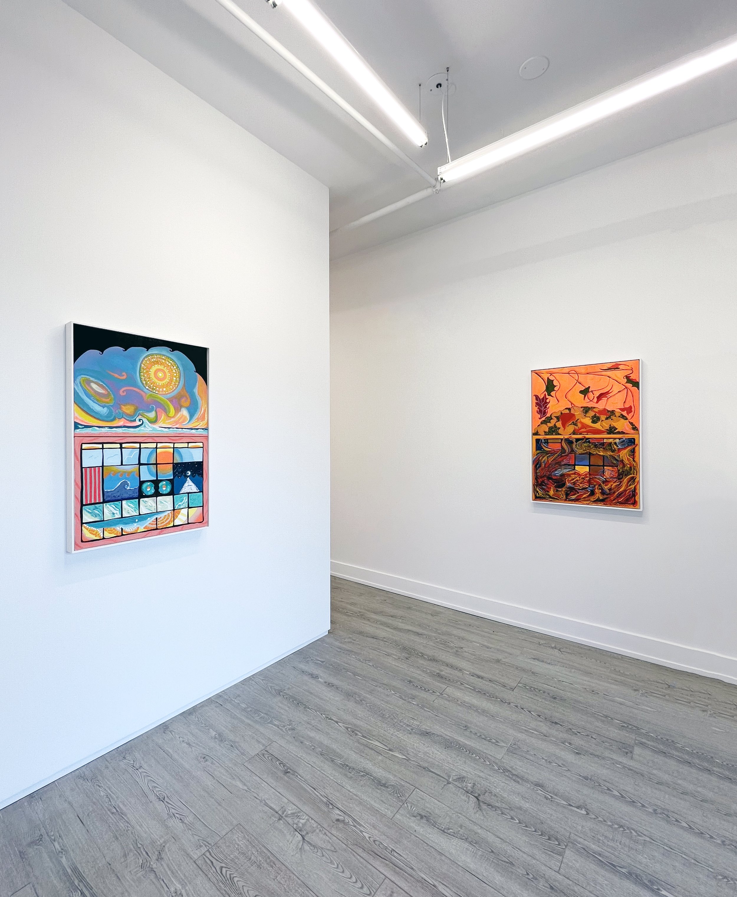 Installation view, Kati Gegenheimer at North Orange