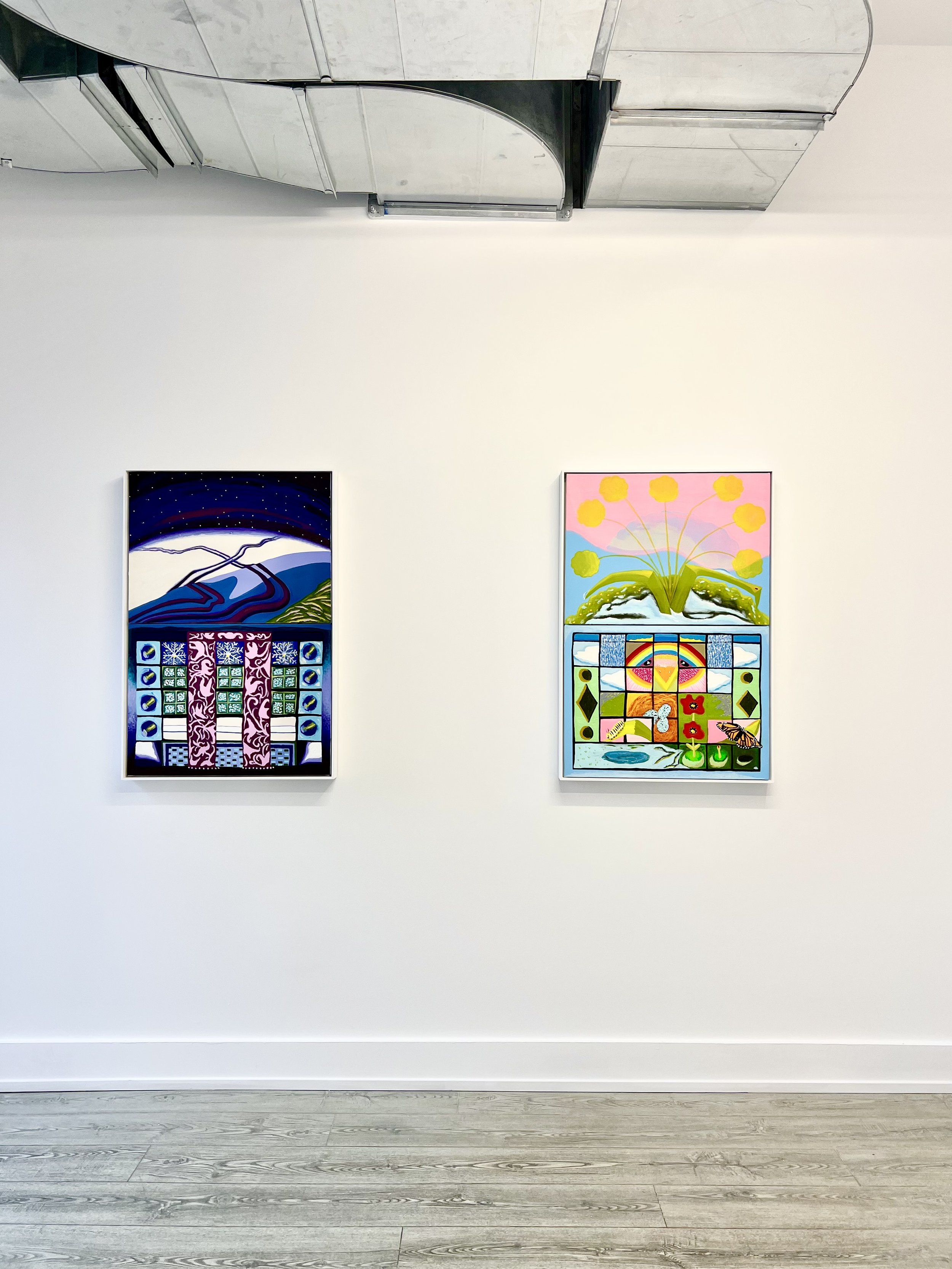 Installation view, Kati Gegenheimer at North Orange