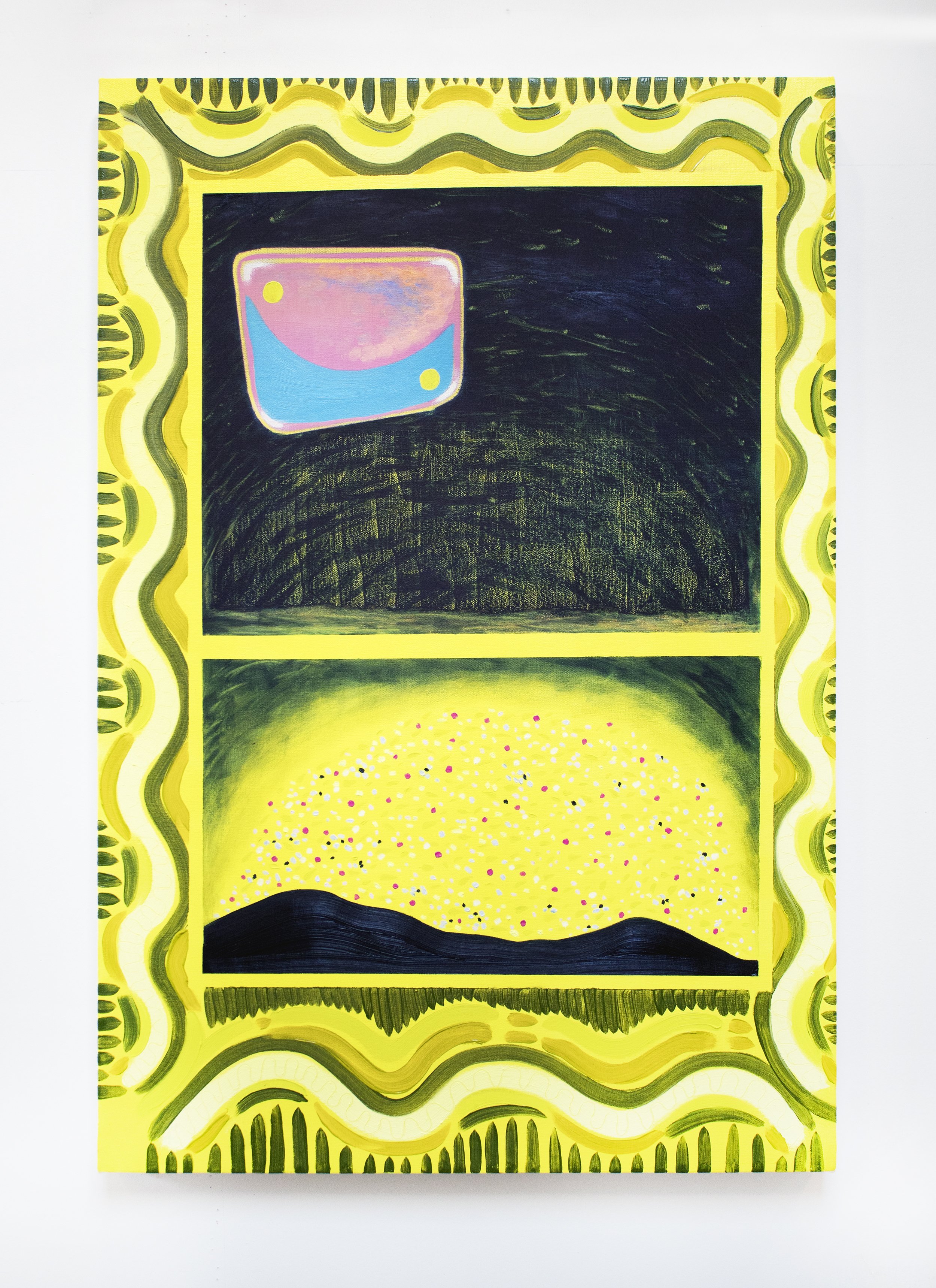 Gravity Hil, 2021
Oil on canvas
24” x 36”
Photo courtesy the artist.