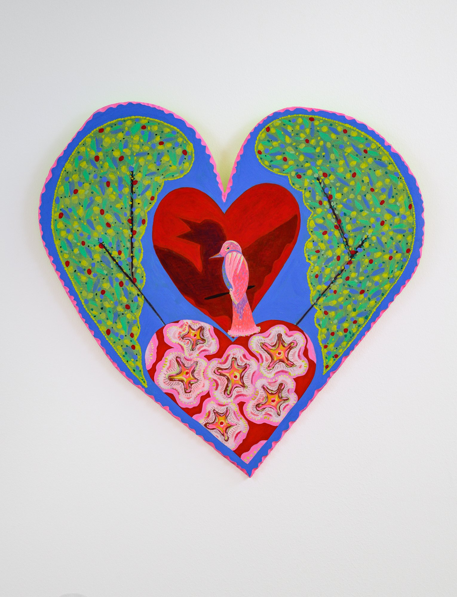 Dawn Chorus, 2025
Oil on panel
27 x 26 inches
Photo courtesy Constance Mensh.