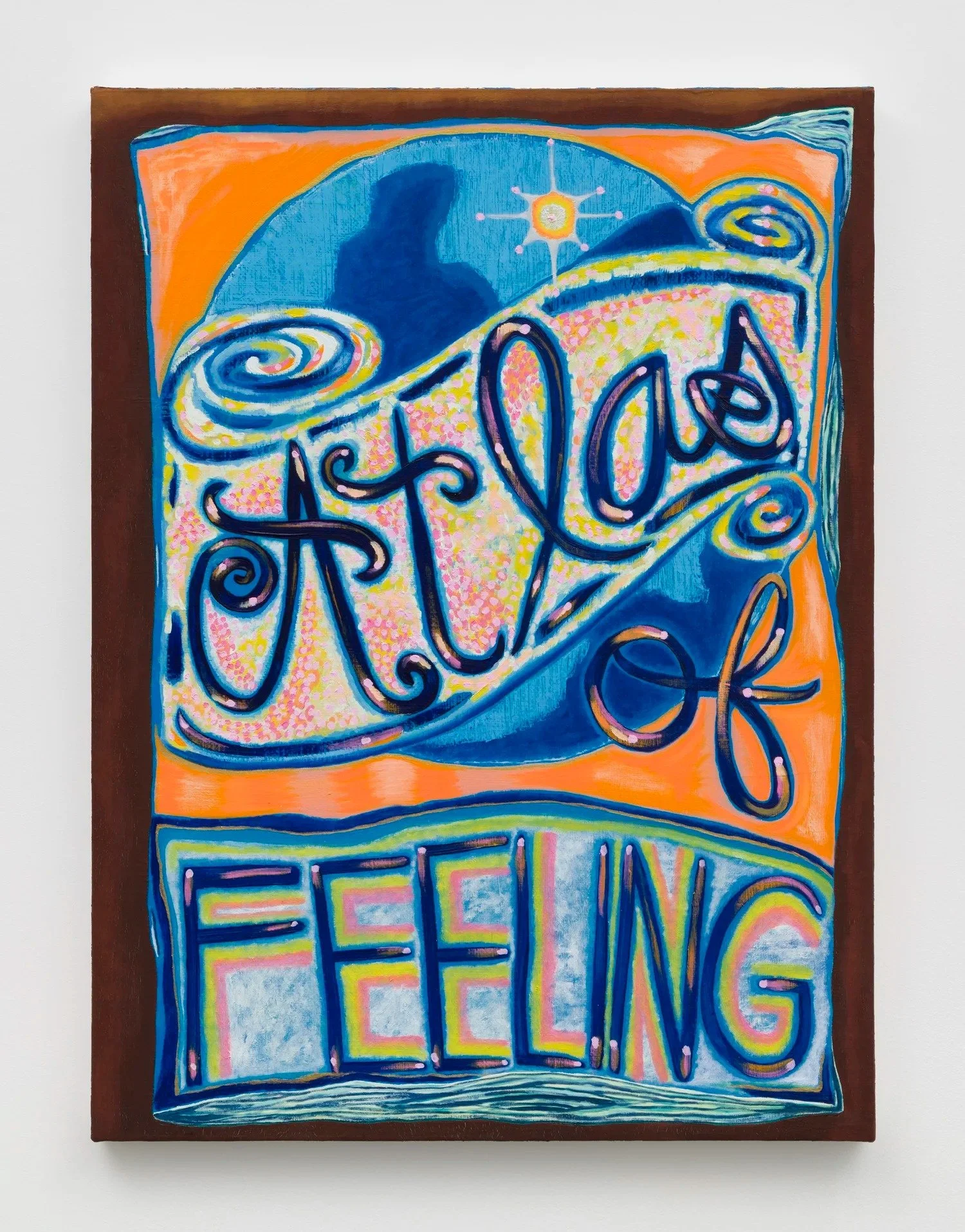 Atlas of Feeling, 2025
Oil on Canvas
54 x 45"
Photo courtesey Charles Benton