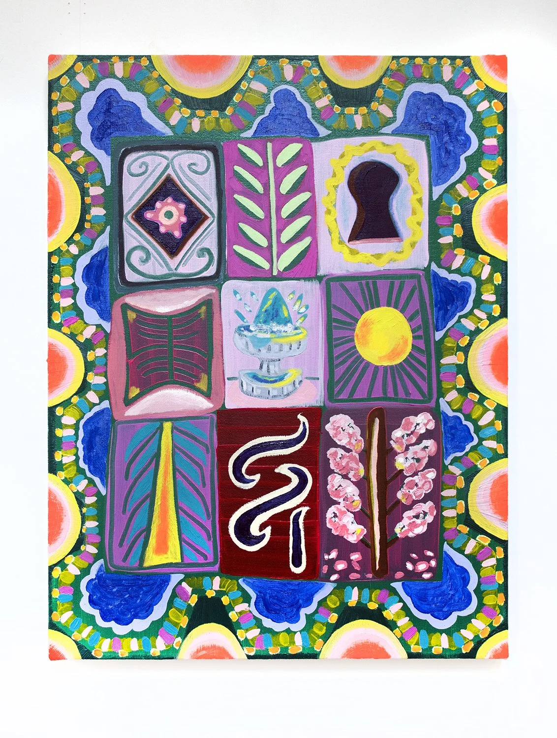 The Key, The Calendar, 2021
Oil on canvas
18 x 24 inches
Photo courtesy the artist.