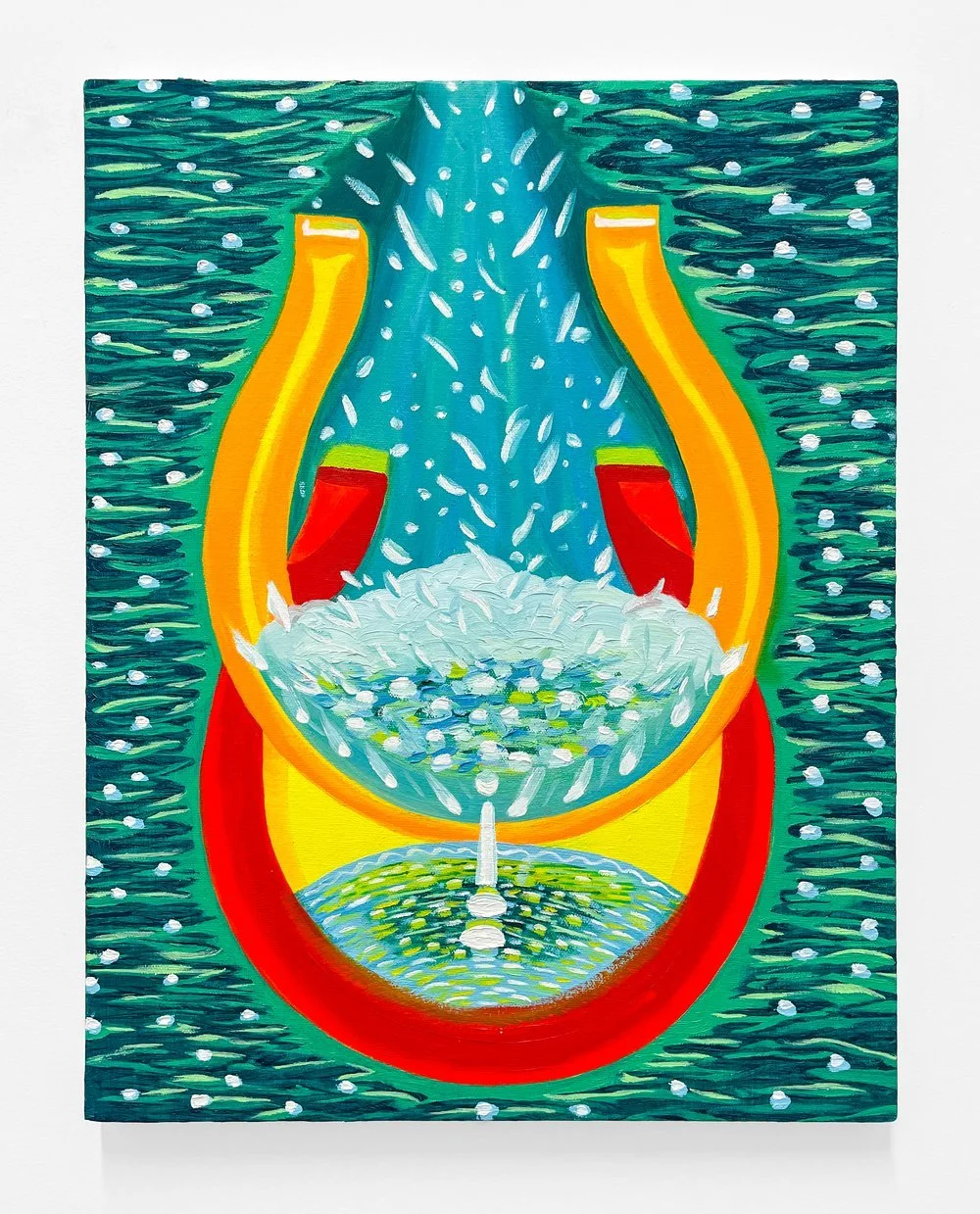 Make Your Own Luck: Big Splash, 2023
Oil on canvas
14 x 18 inches
Photo courtesy the artist.