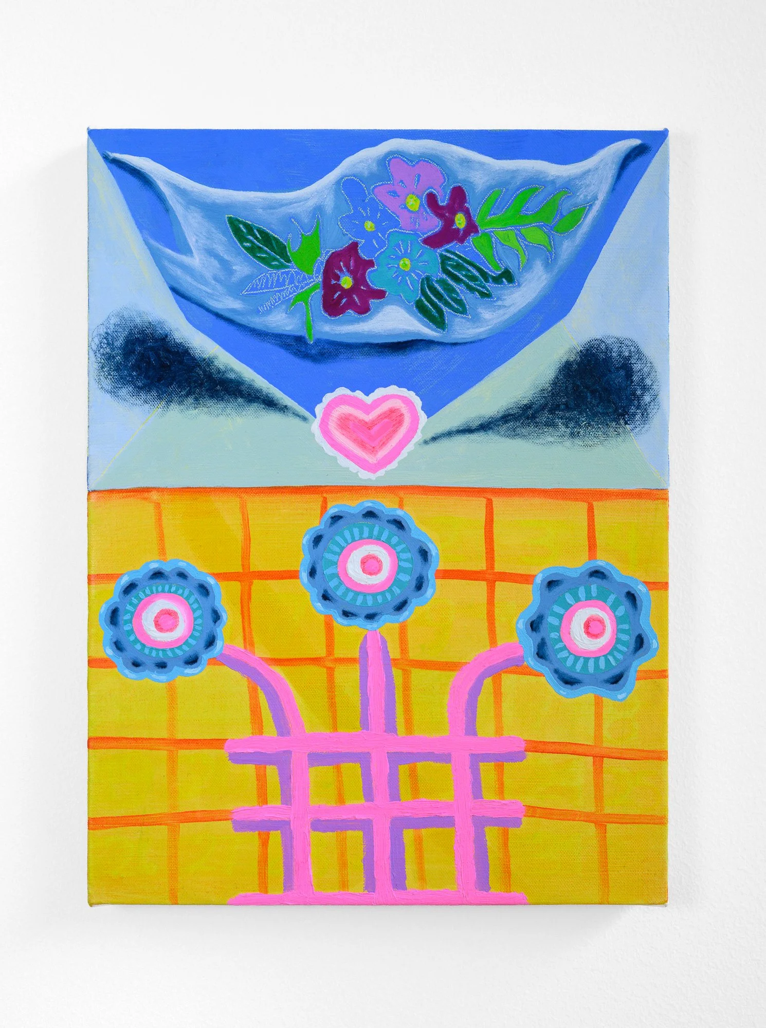 Priority Mail, 2025
Oil on canvas
16 x 12 inches
Photo courtesy Constance Mensh.