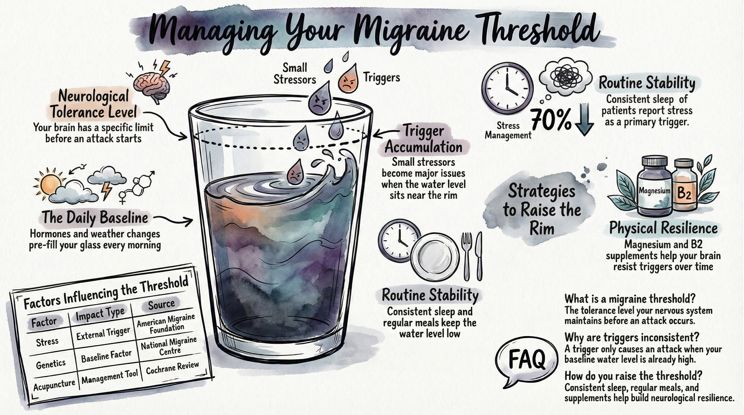 Understanding Your Migraine Threshold: Why You Have Migraines, Not Just Get Them