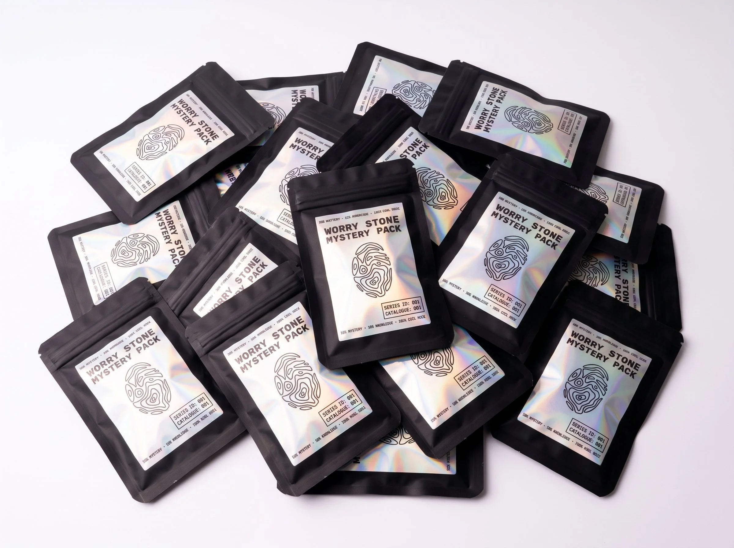 24 Pack - Worry Stone Mystery Packs (WHOLESALE ONLY)