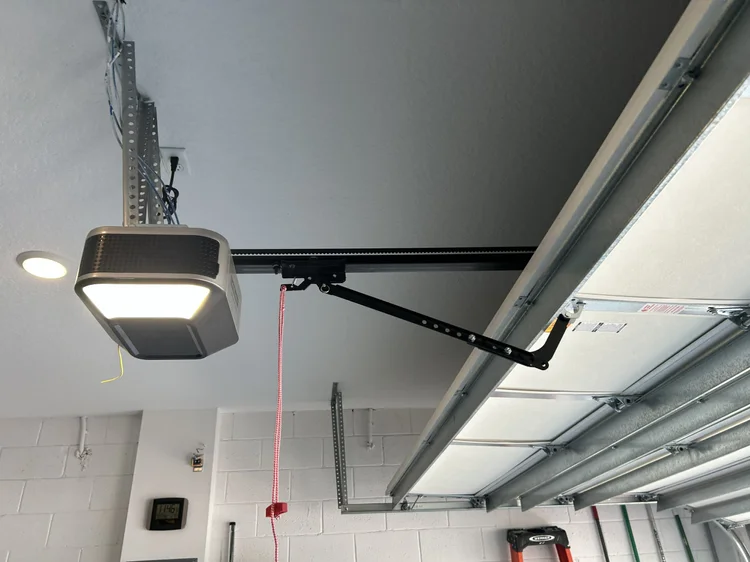 Panel replacement work