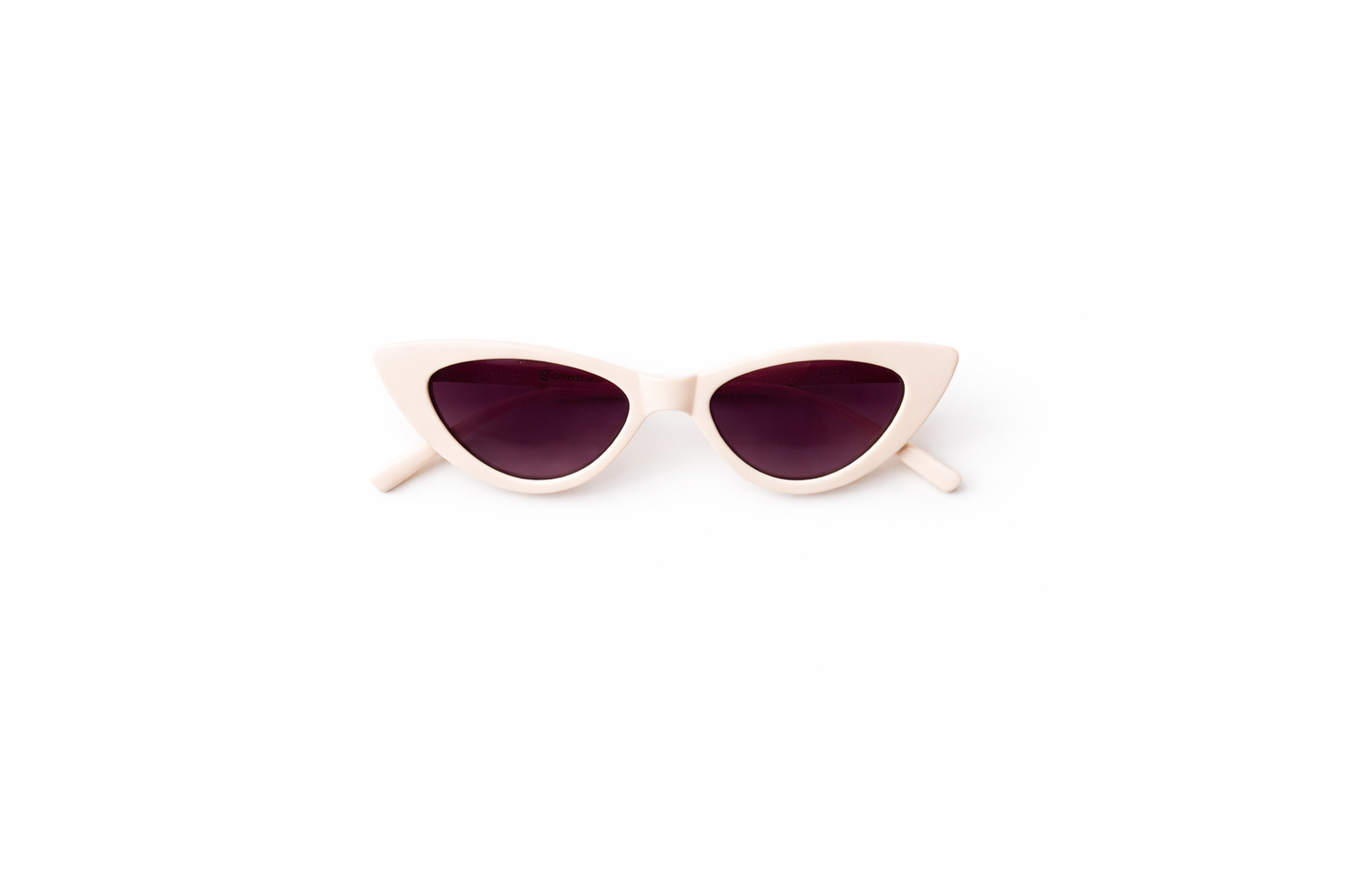 Italian pink retro sunglasses