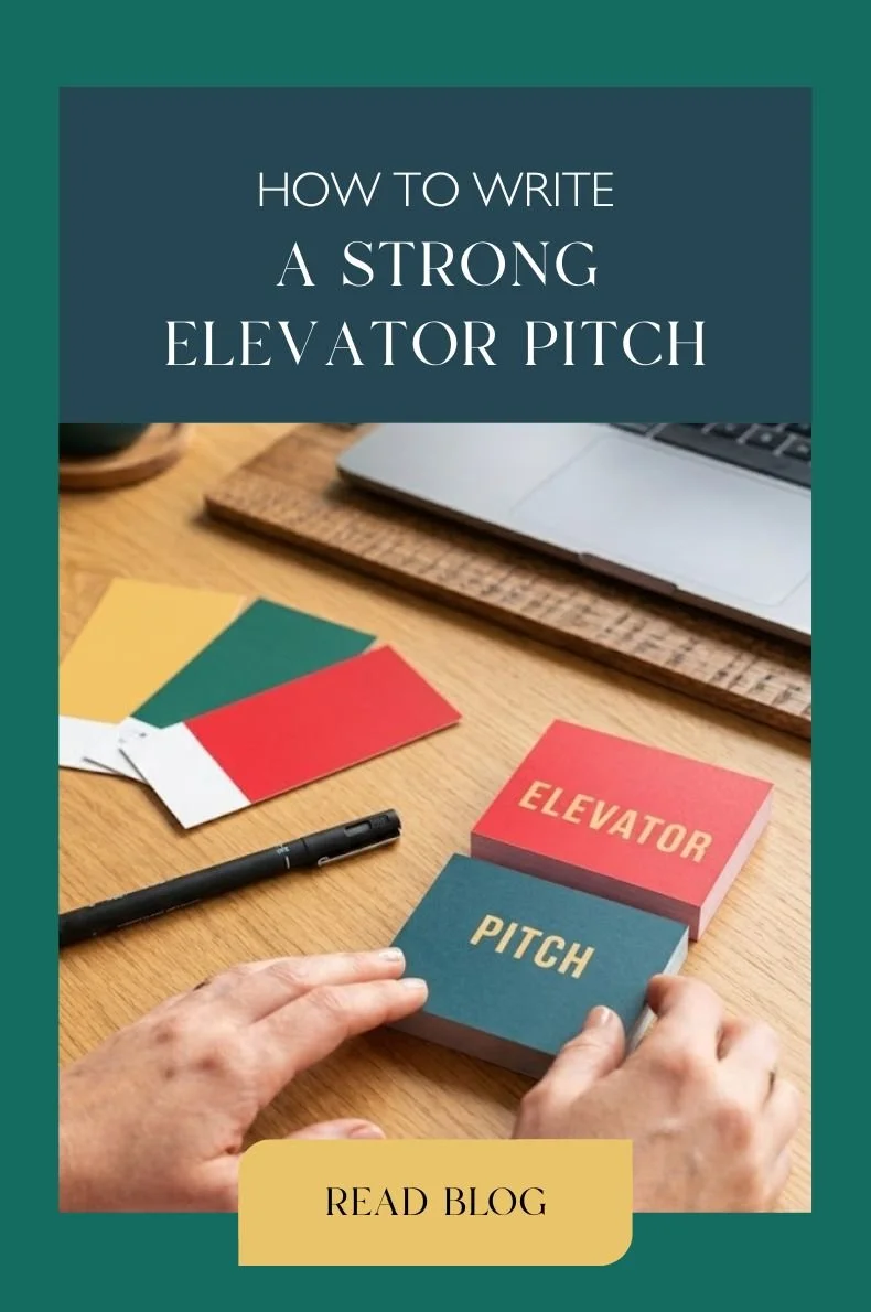How to write a strong elevator pitch