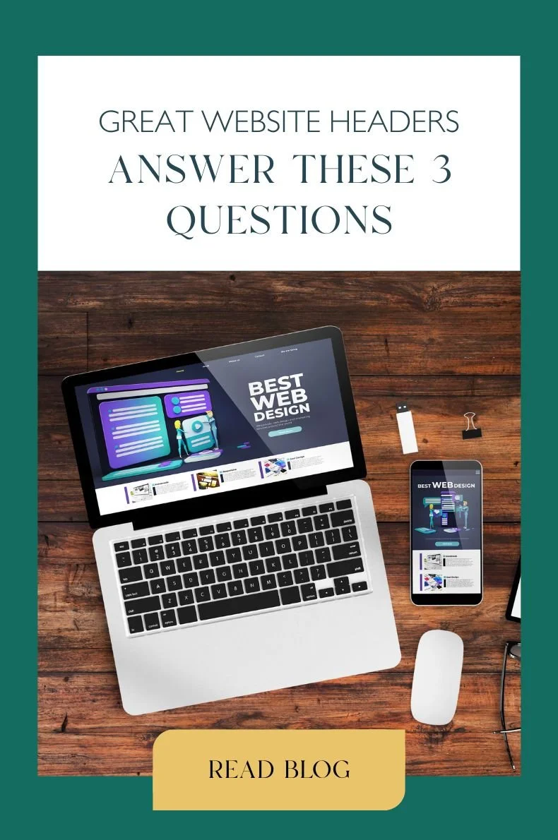 Great Website Headers Answer These 3 Questions