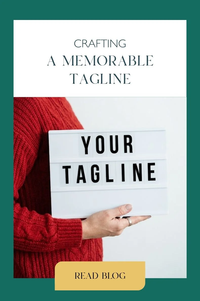 Crafting a memorable tagline