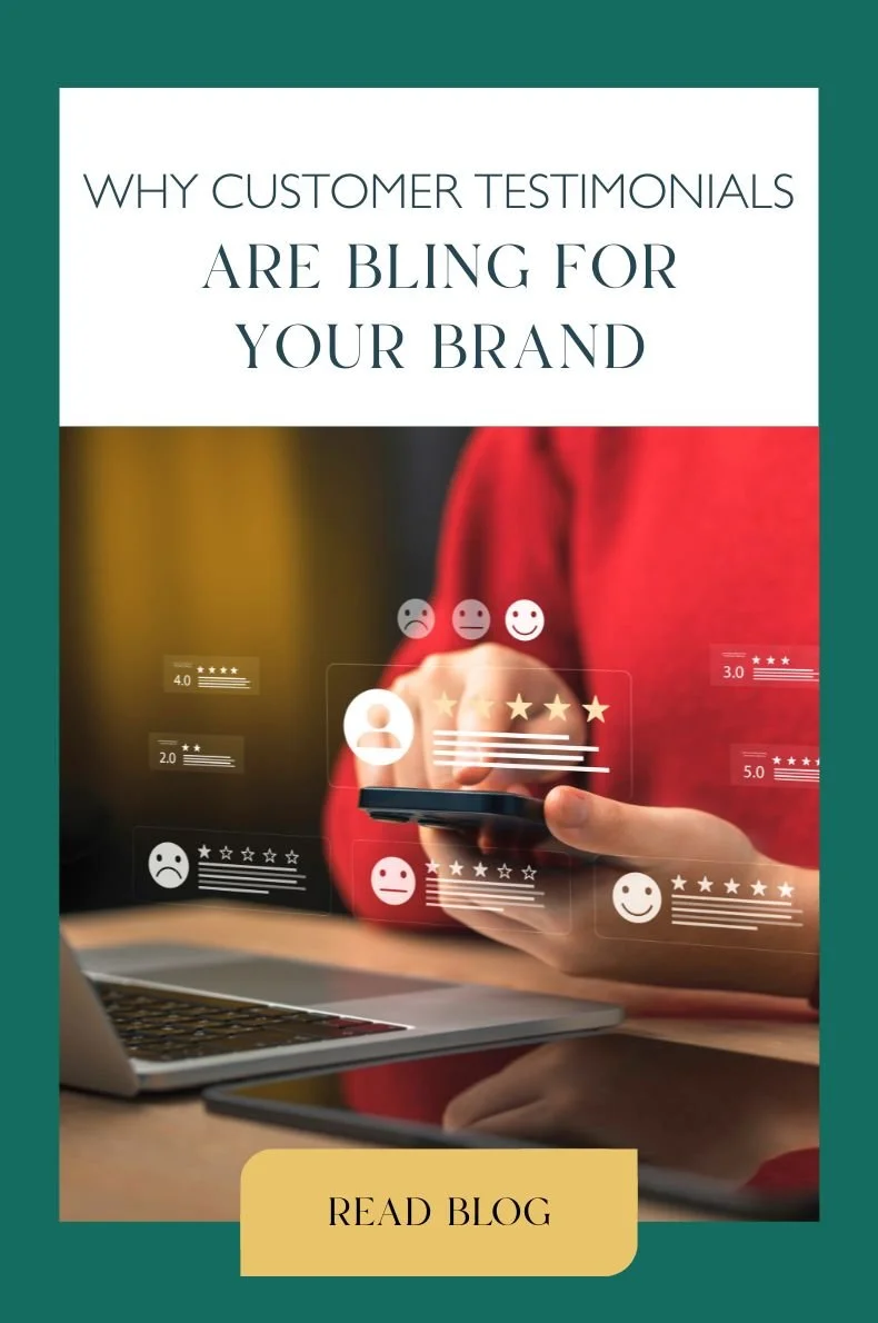 Why customer testimonials are bling for your brand