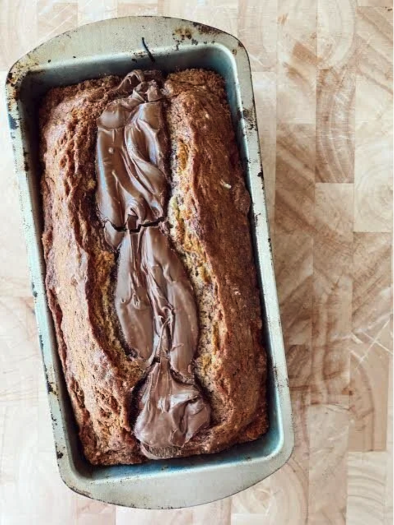 Nutella Banana Bread