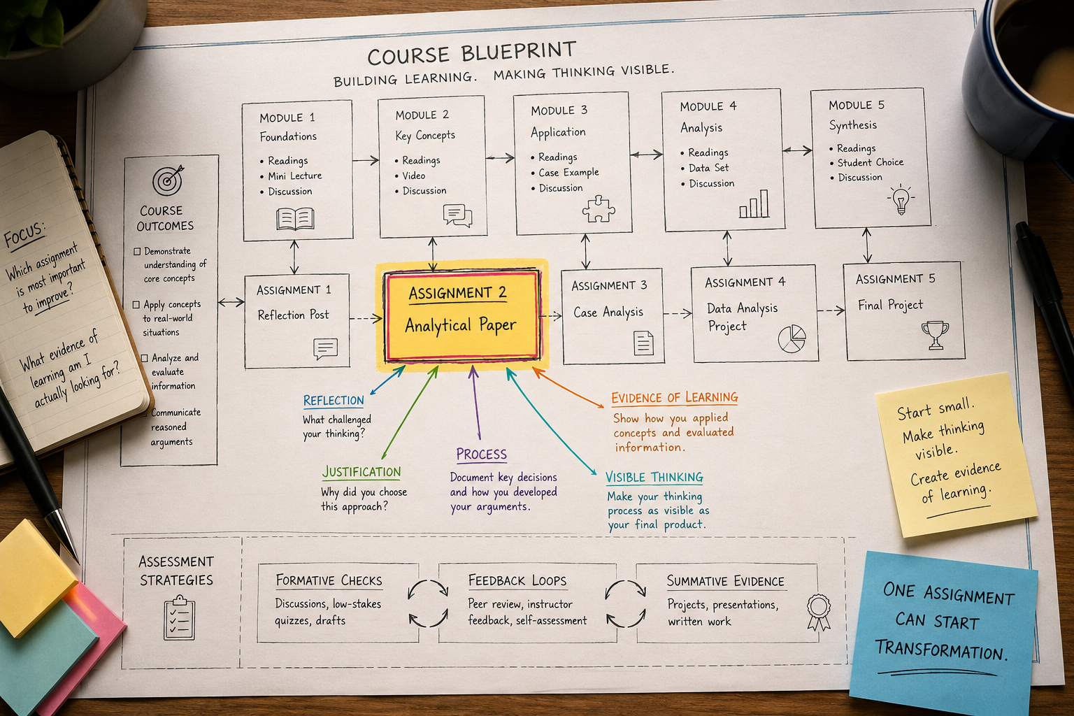Start With One Assignment, Not Your Entire Course